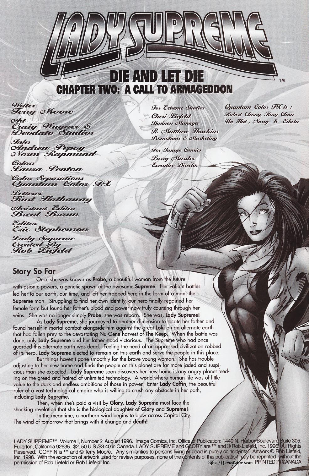 Read online Lady Supreme comic -  Issue #2 - 2