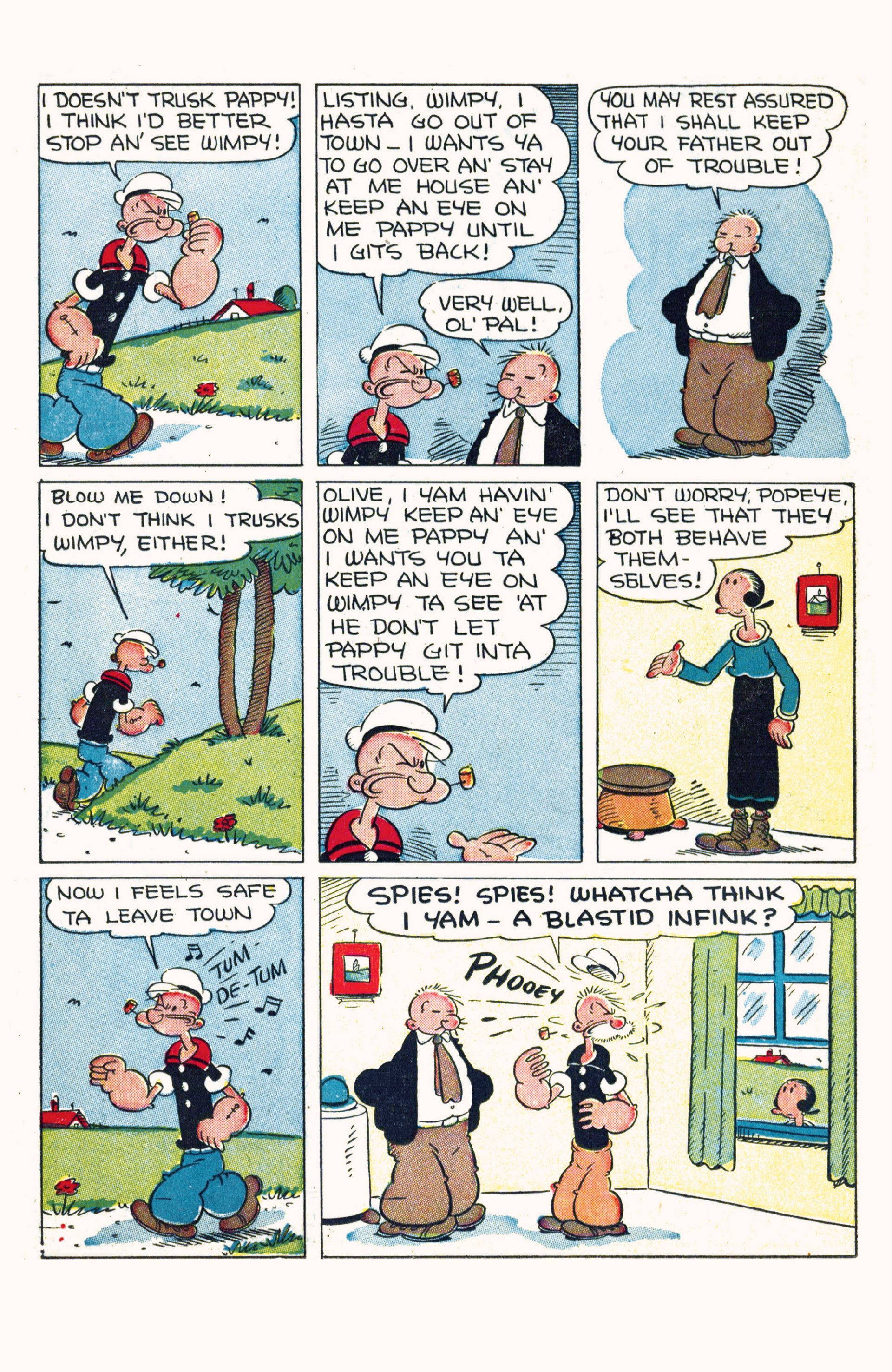 Read online Classic Popeye comic -  Issue #2 - 36