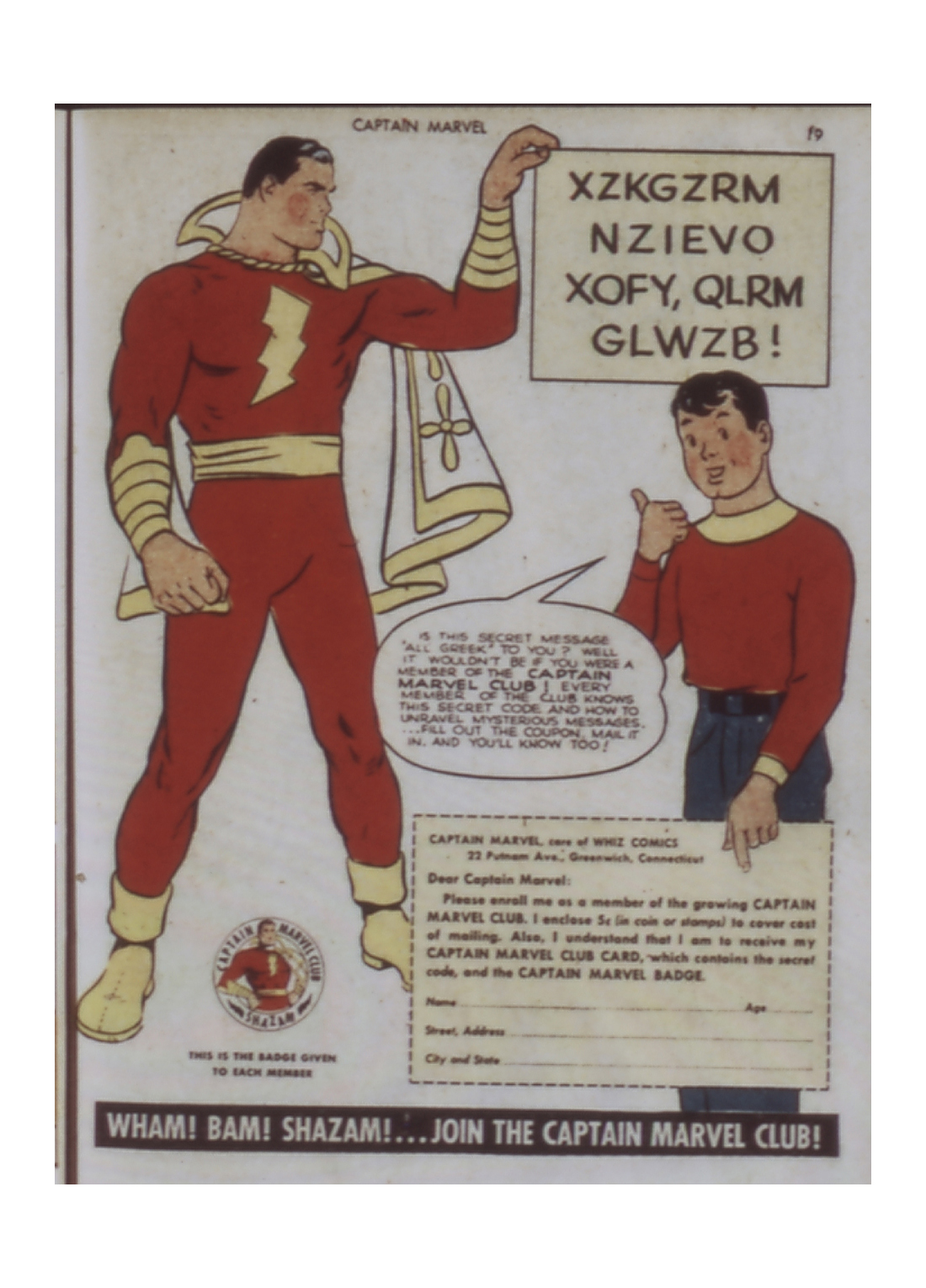 Read online Captain Marvel Adventures comic -  Issue #7 - 19