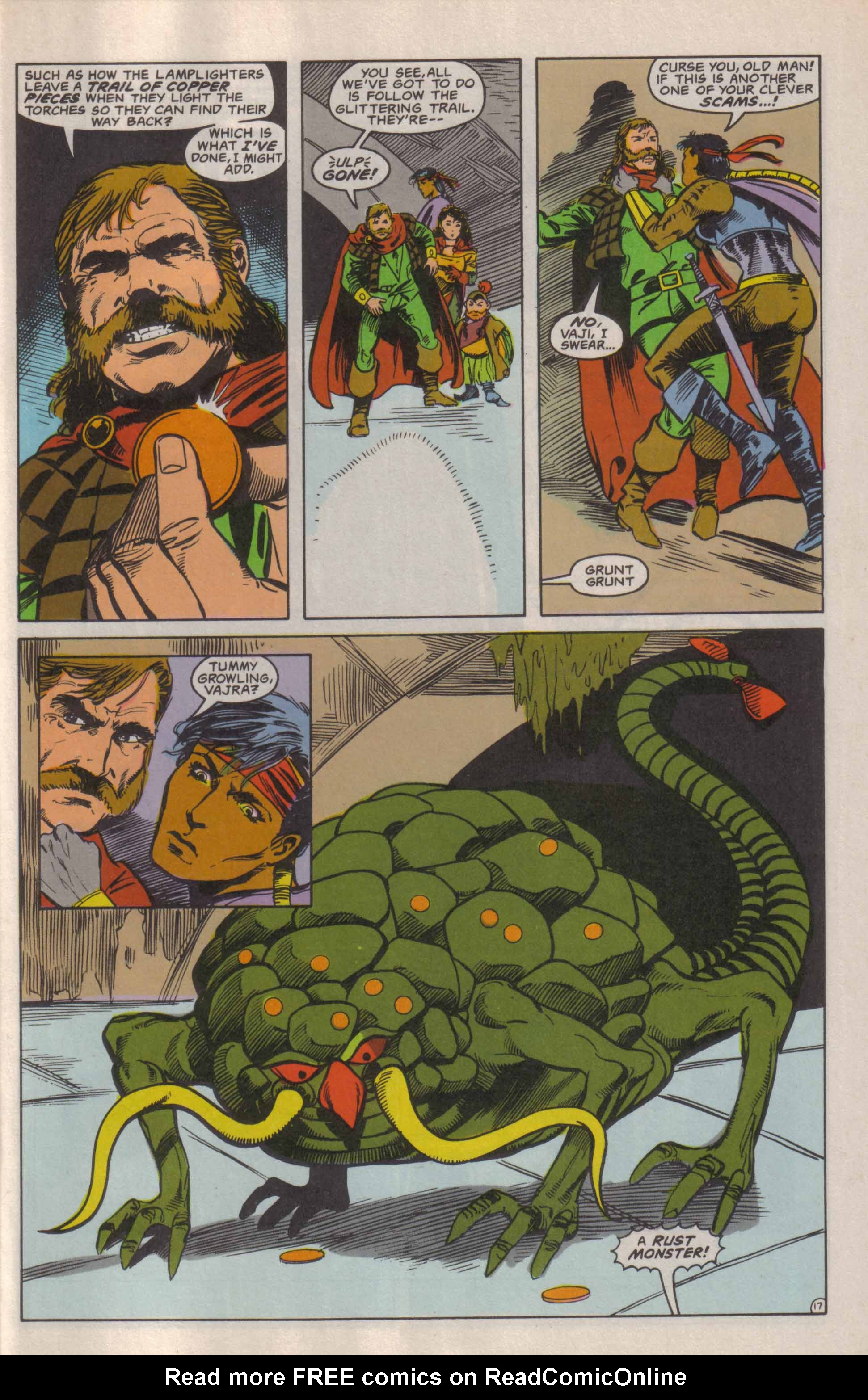 Read online Advanced Dungeons & Dragons comic -  Issue #6 - 18