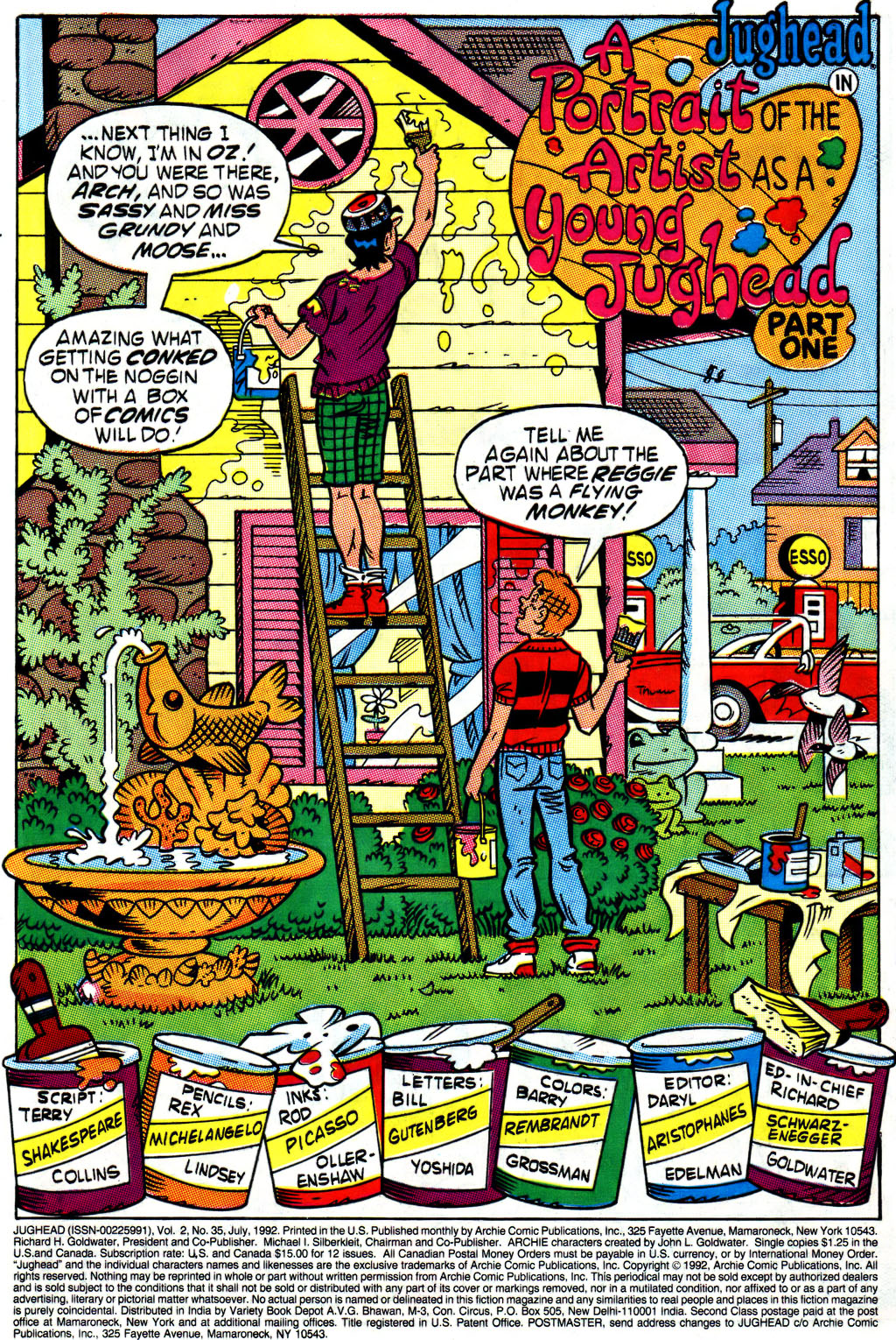 Read online Jughead (1987) comic -  Issue #35 - 2