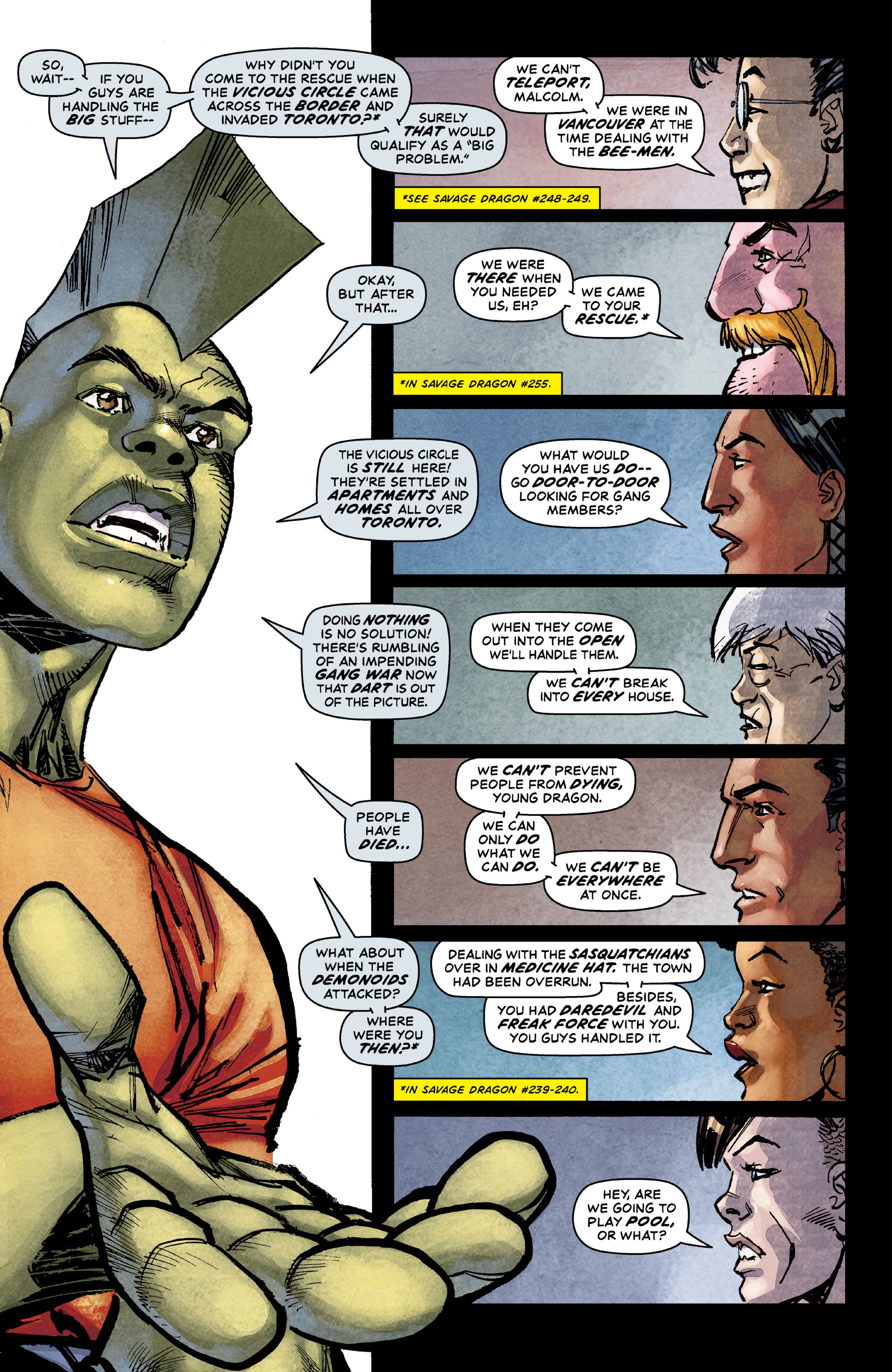 Read online The Savage Dragon (1993) comic -  Issue #259 - 7