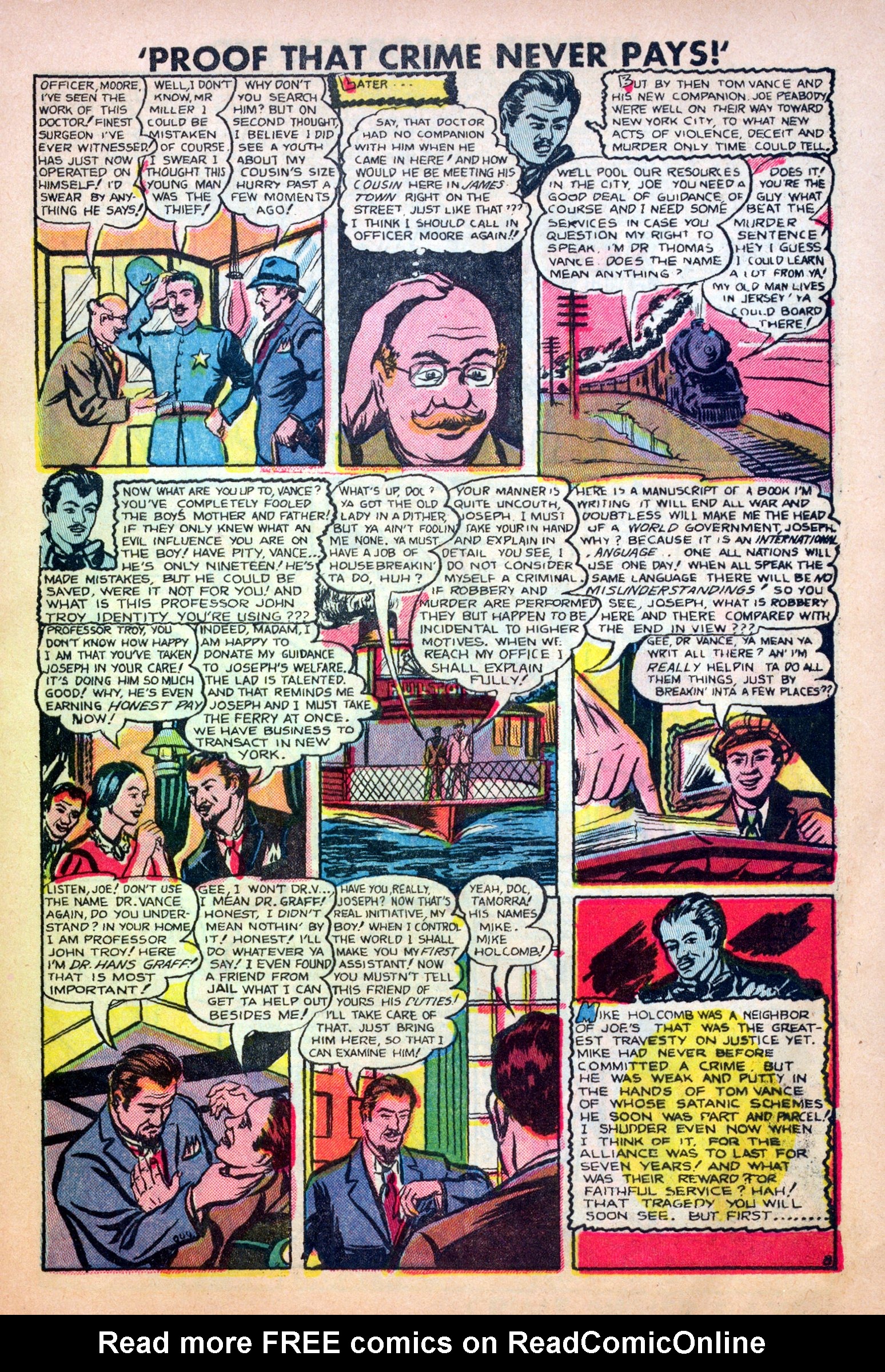 Read online Murder Incorporated (1948) comic -  Issue #7 - 9
