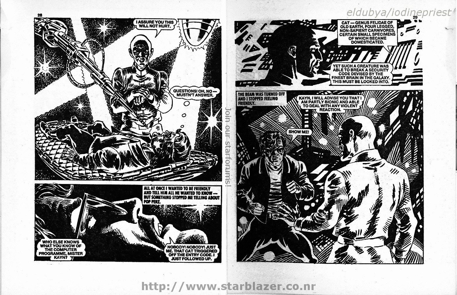 Read online Starblazer comic -  Issue #252 - 16