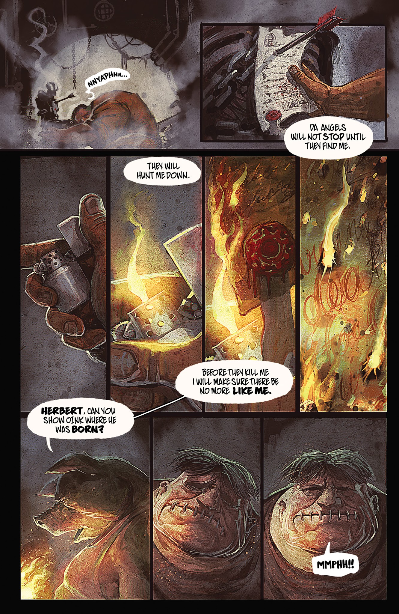 Read online Oink: Heaven's Butcher comic -  Issue # TPB - 70