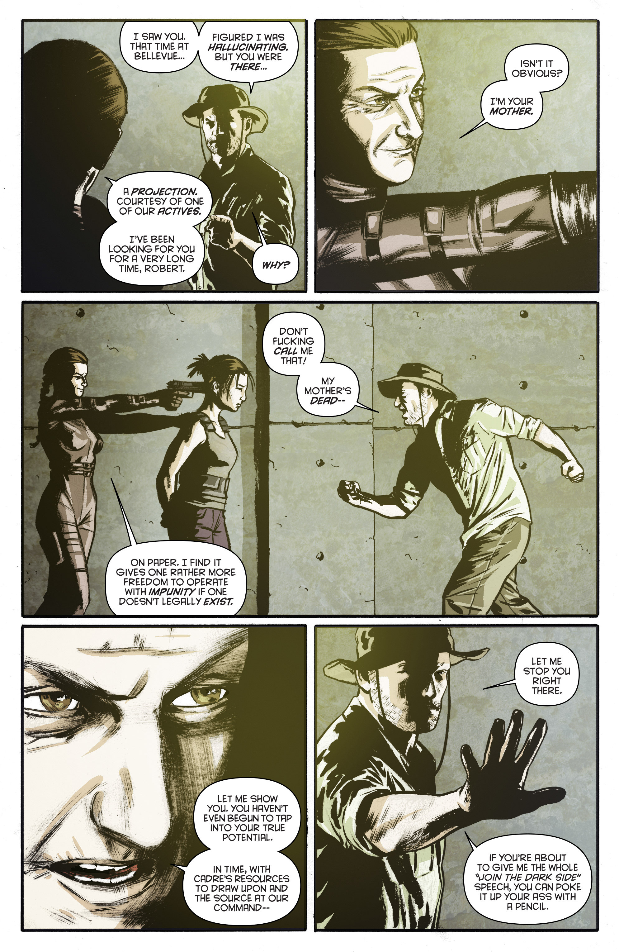 Read online Uncanny: Season 2 comic -  Issue #5 - 22
