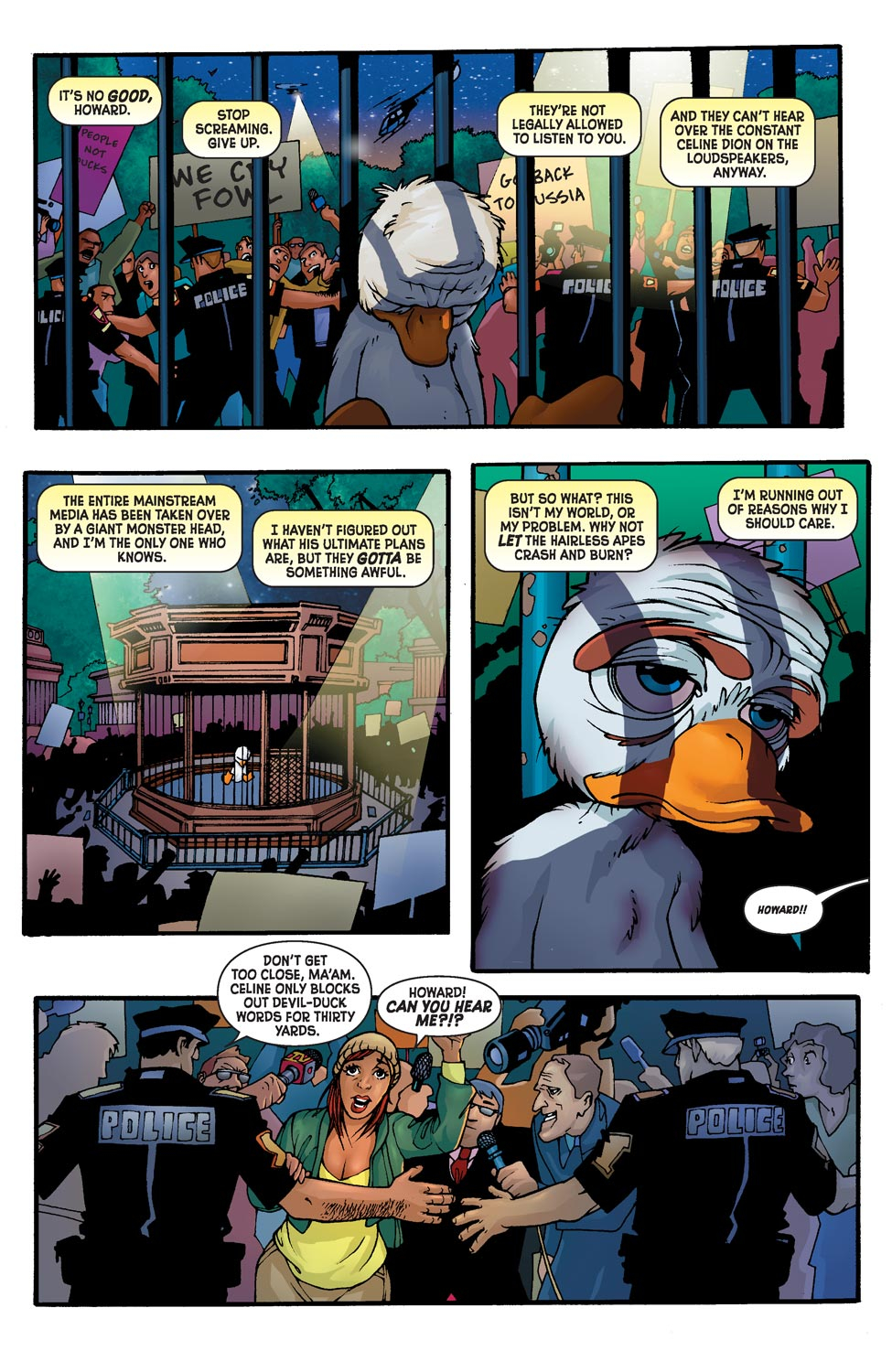 Read online Howard the Duck (2007) comic -  Issue #4 - 5