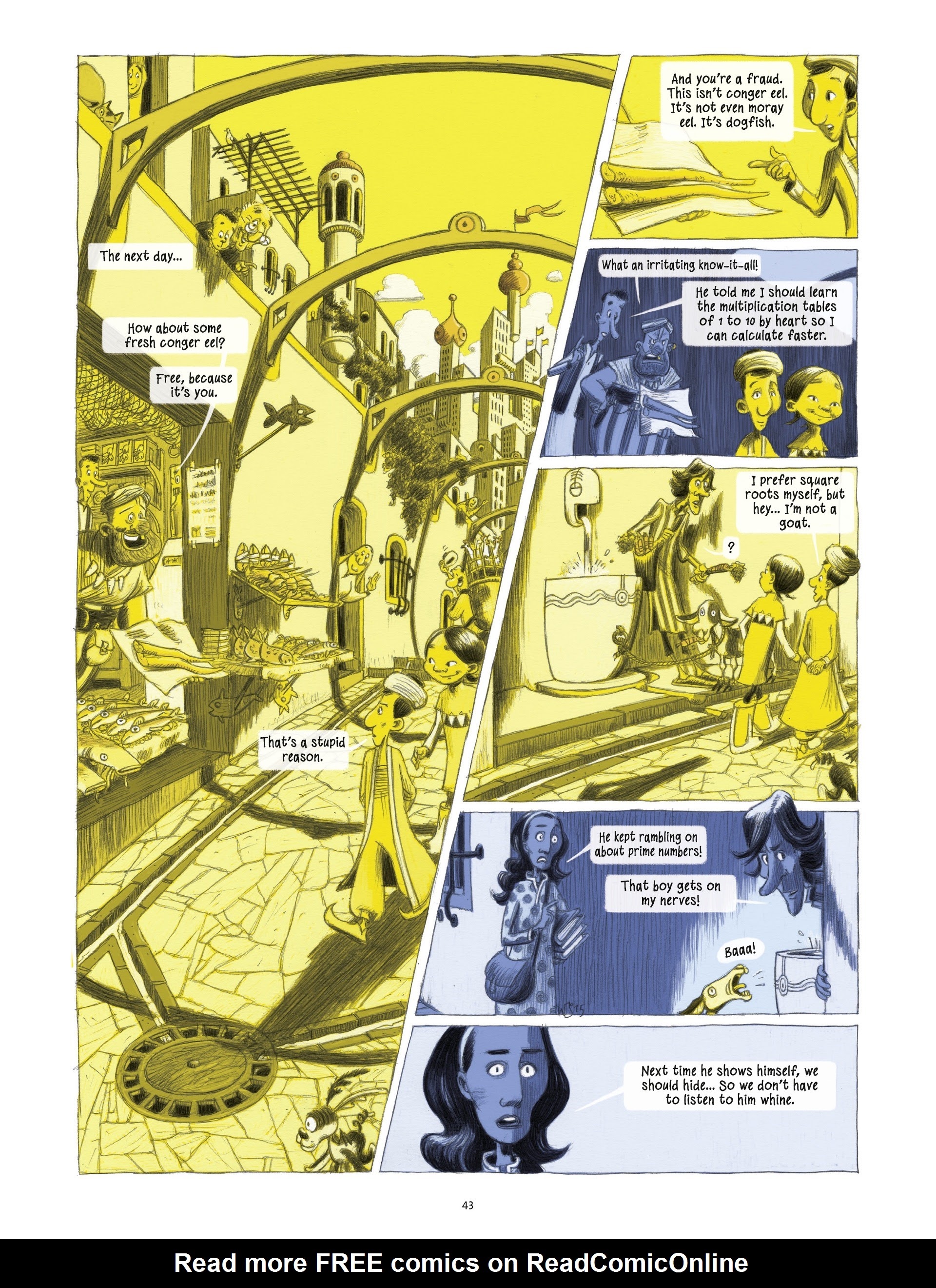 Read online Ayak & Por comic -  Issue #1 - 43