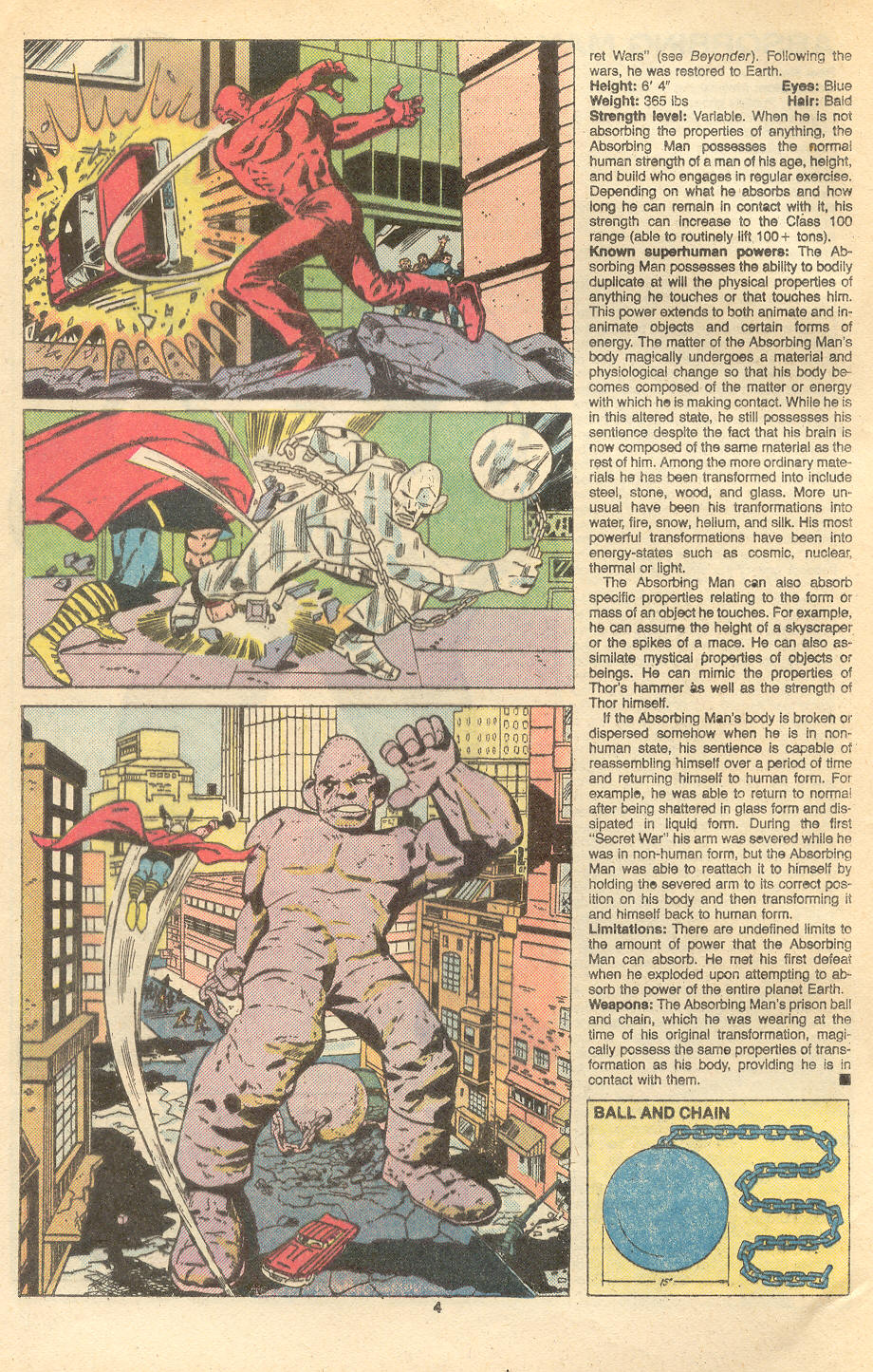 Read online The Official Handbook of the Marvel Universe Deluxe Edition comic -  Issue #1 - 6