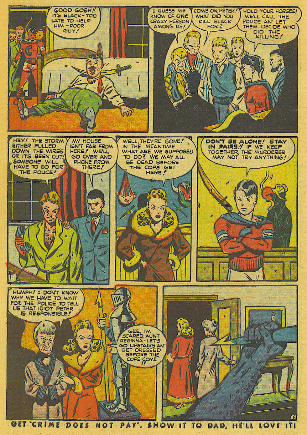 Read online Boy Comics comic -  Issue #7 - 10