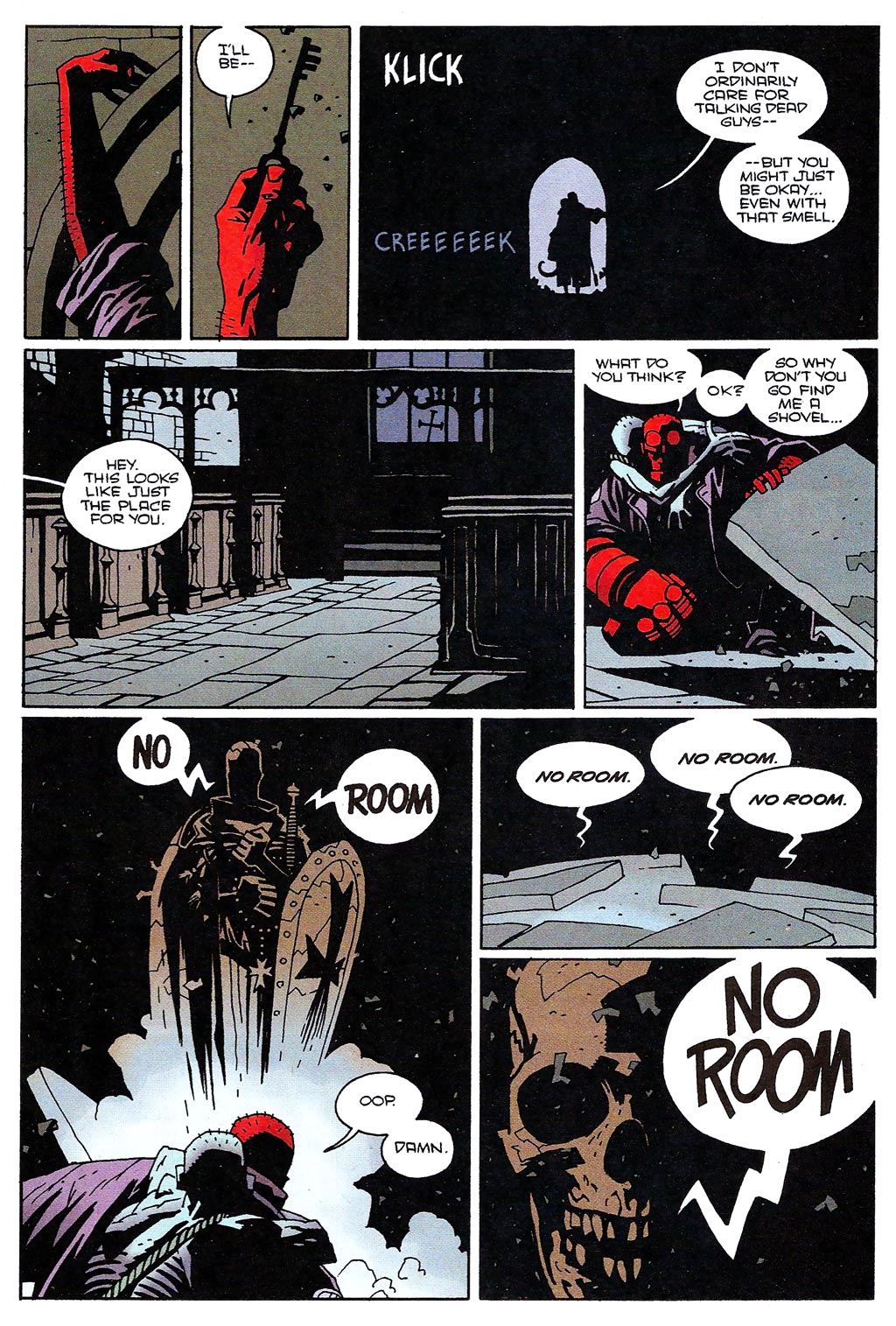 Read online Hellboy: The Corpse and the Iron Shoes comic -  Issue # Full - 11
