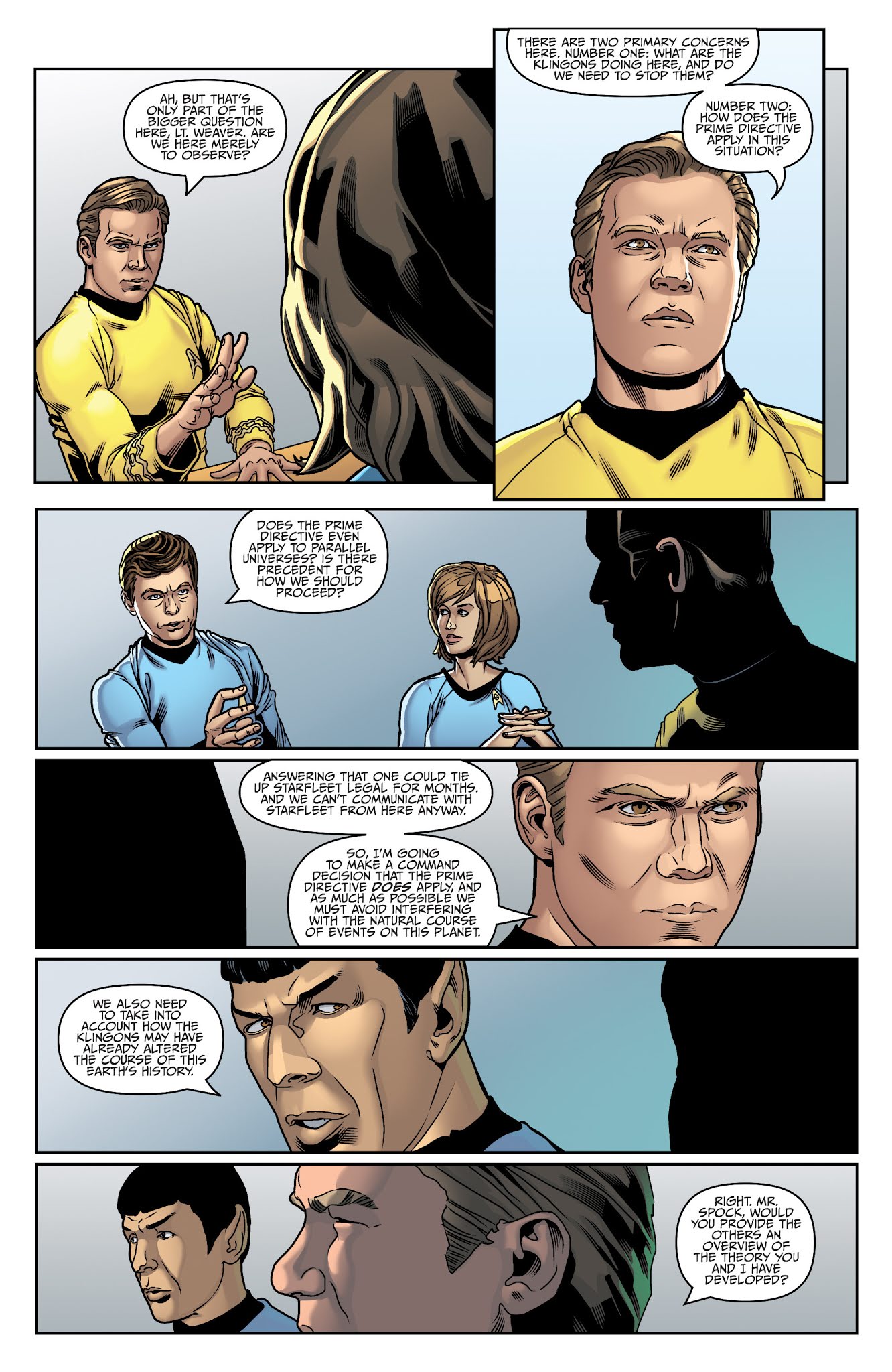 Read online Star Trek/Planet of the Apes: The Primate Directive comic -  Issue #2 - 9
