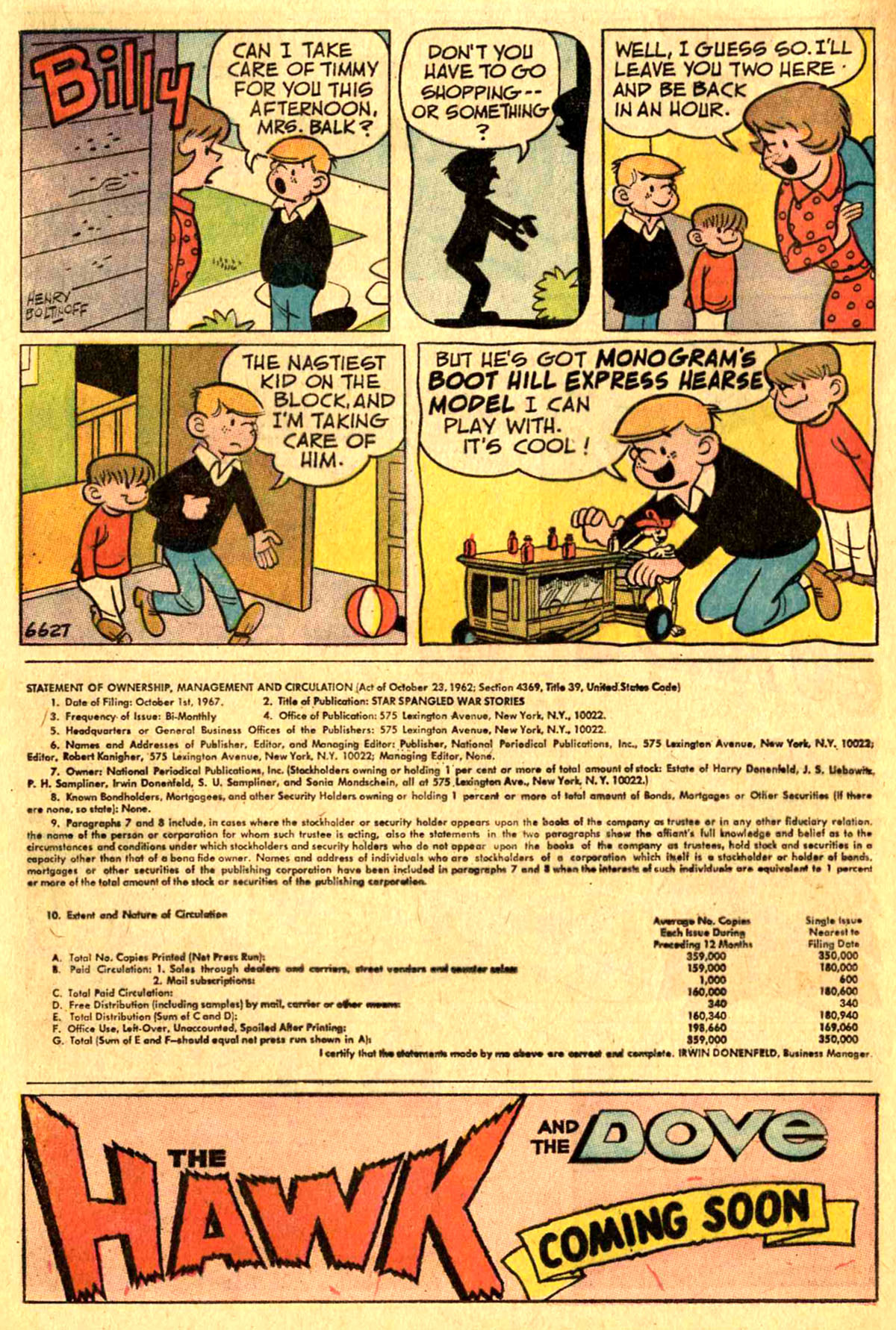 Read online Star Spangled War Stories (1952) comic -  Issue #138 - 24