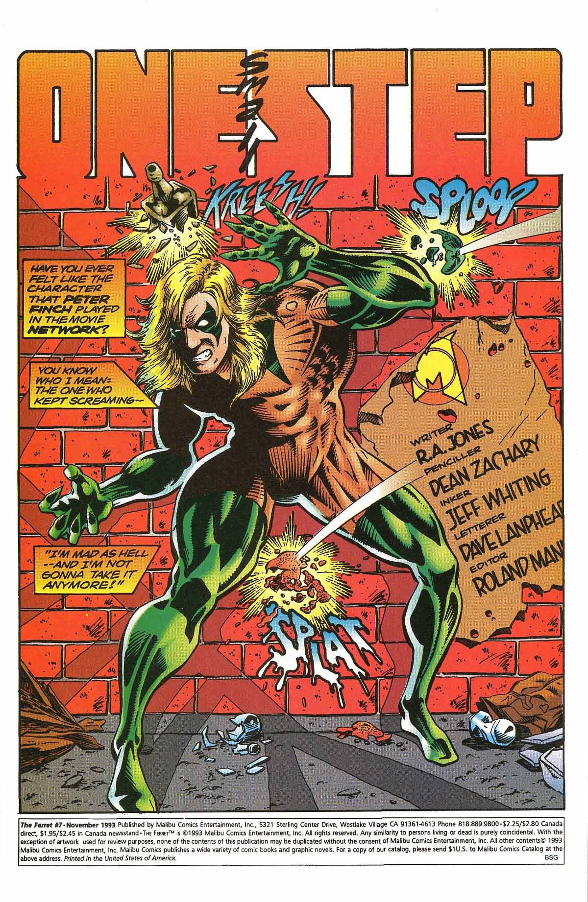 Read online The Ferret comic -  Issue #7 - 2