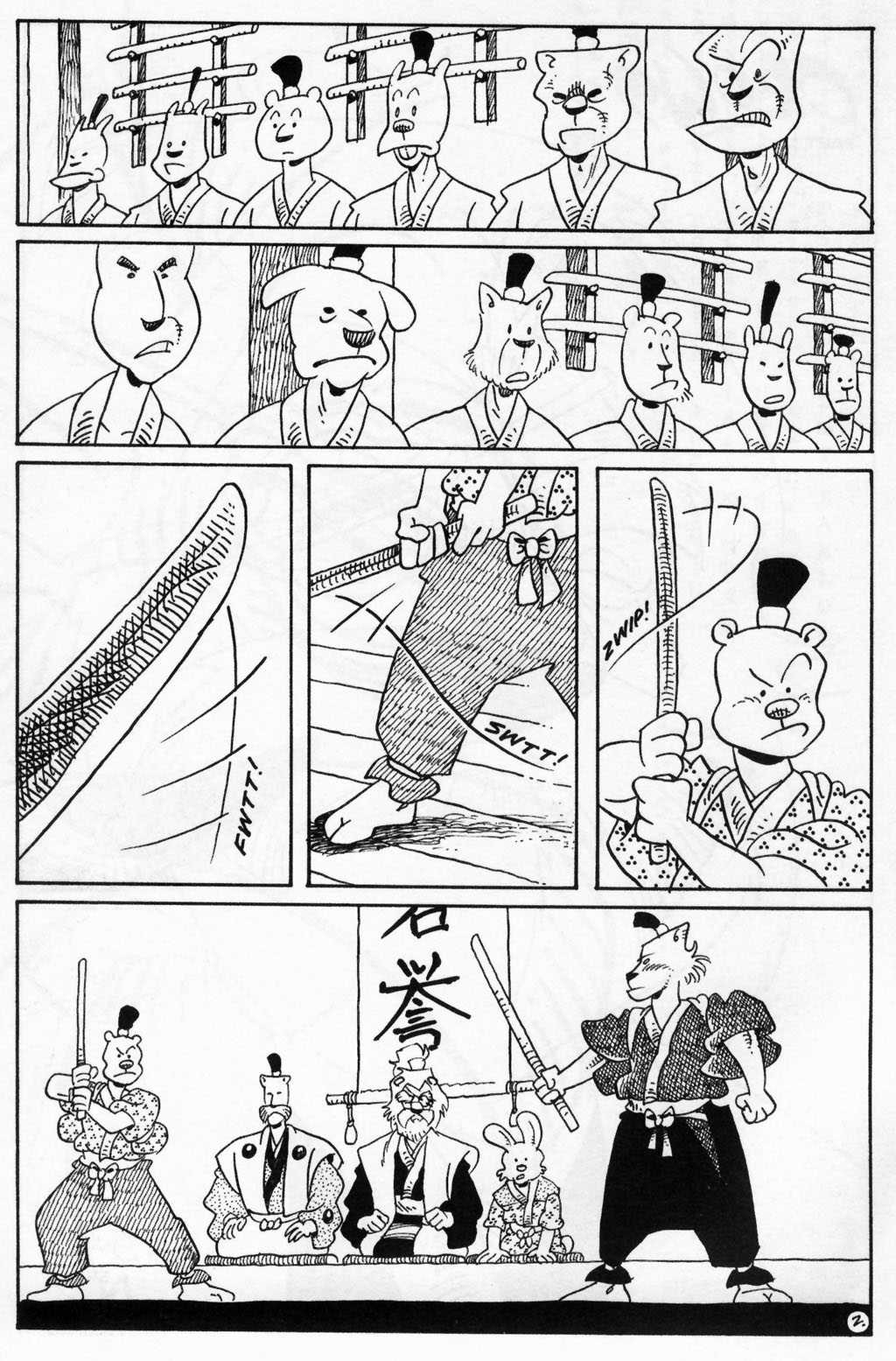 Usagi Yojimbo (1996) Issue #57 #57 - English 4