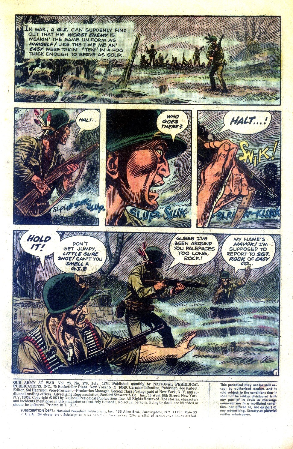 Read online Our Army at War (1952) comic -  Issue #270 - 3