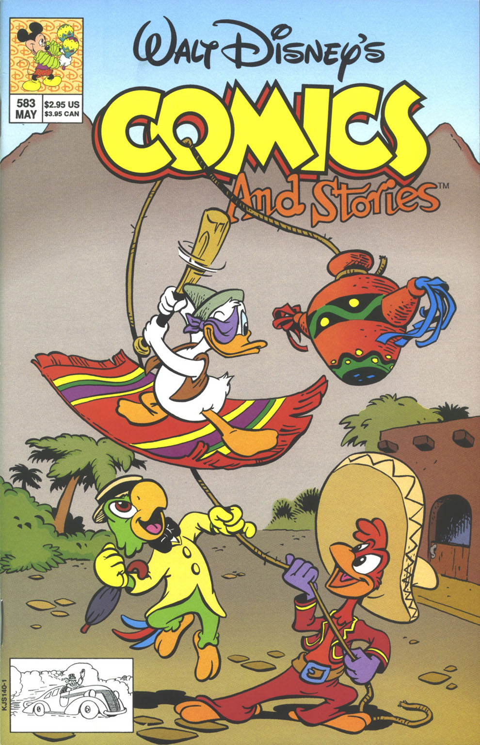 Read online Walt Disney's Comics and Stories comic -  Issue #583 - 1