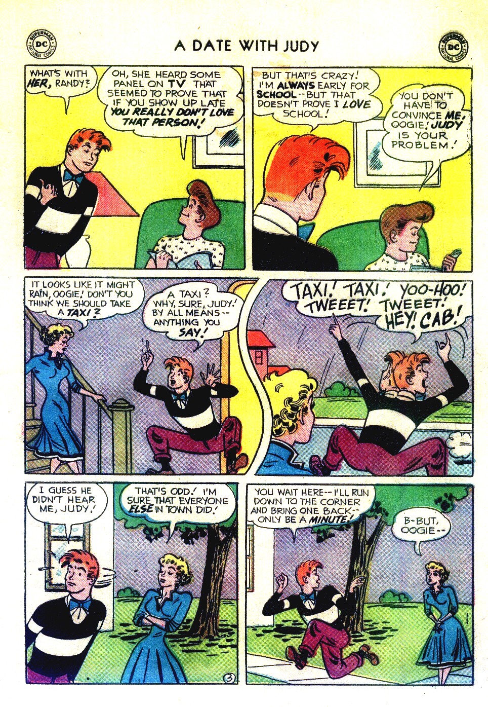 Read online A Date with Judy comic -  Issue #54 - 5