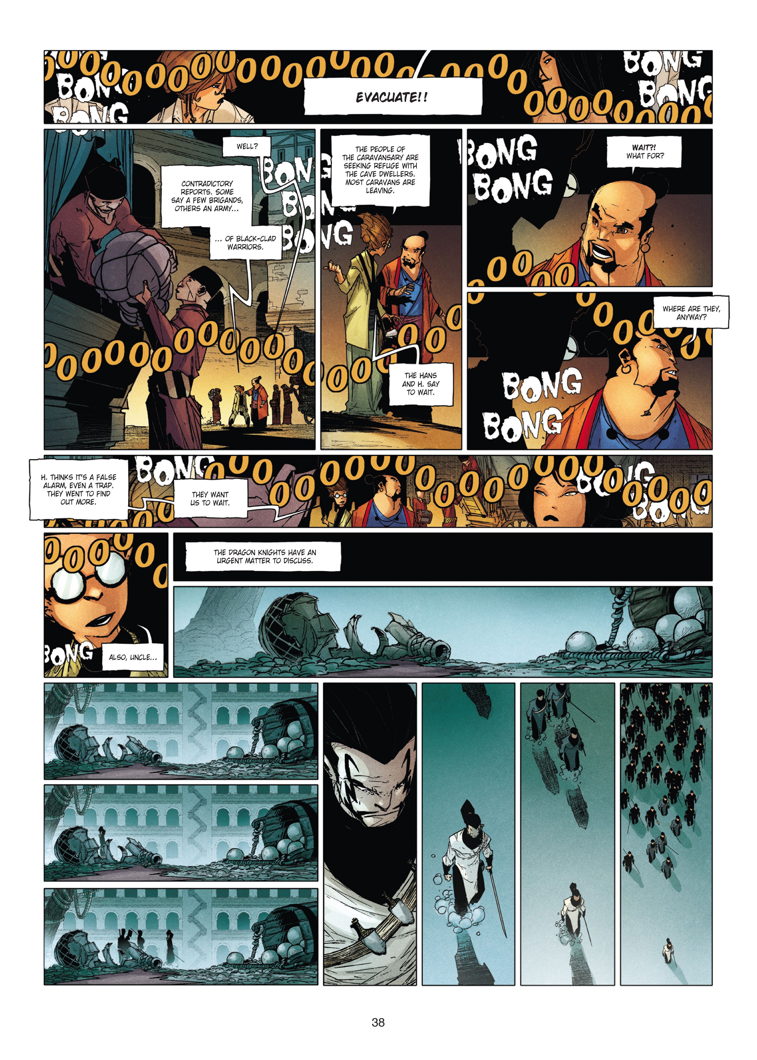 Read online Chronicles of the Dragon Knights comic -  Issue #19 - 38