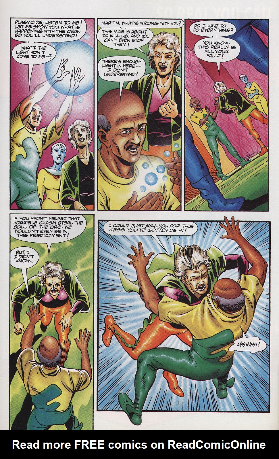 Read online Warriors of Plasm comic -  Issue #12 - 17