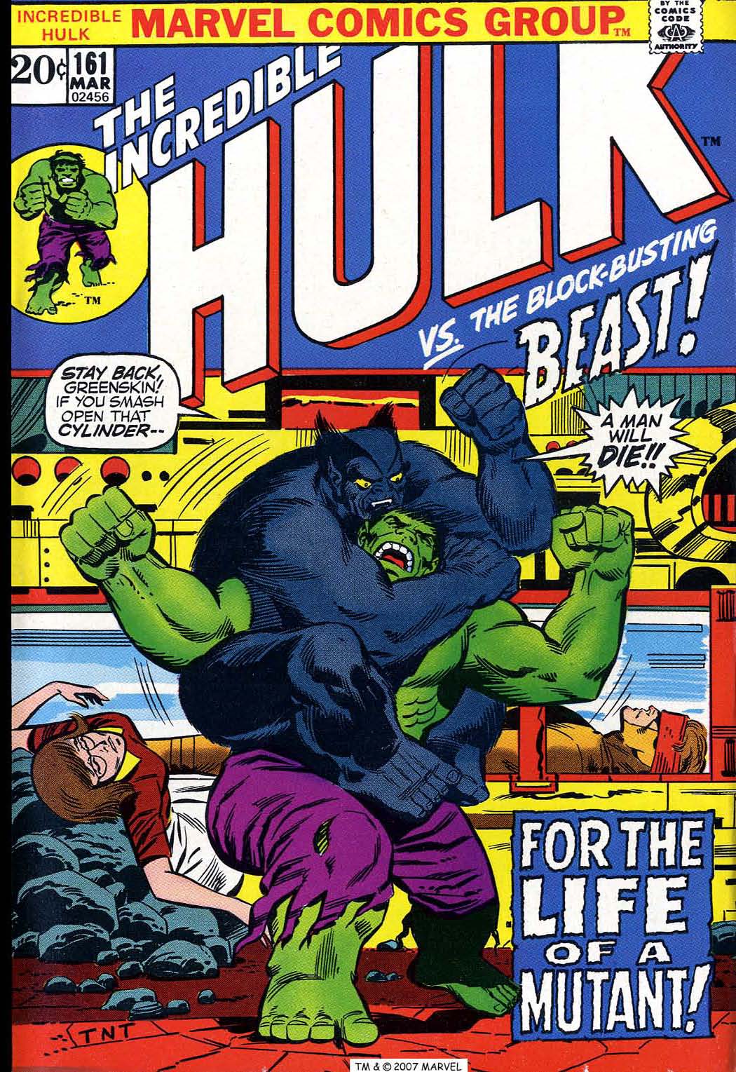 Read online The Incredible Hulk (1968) comic -  Issue #161 - 1
