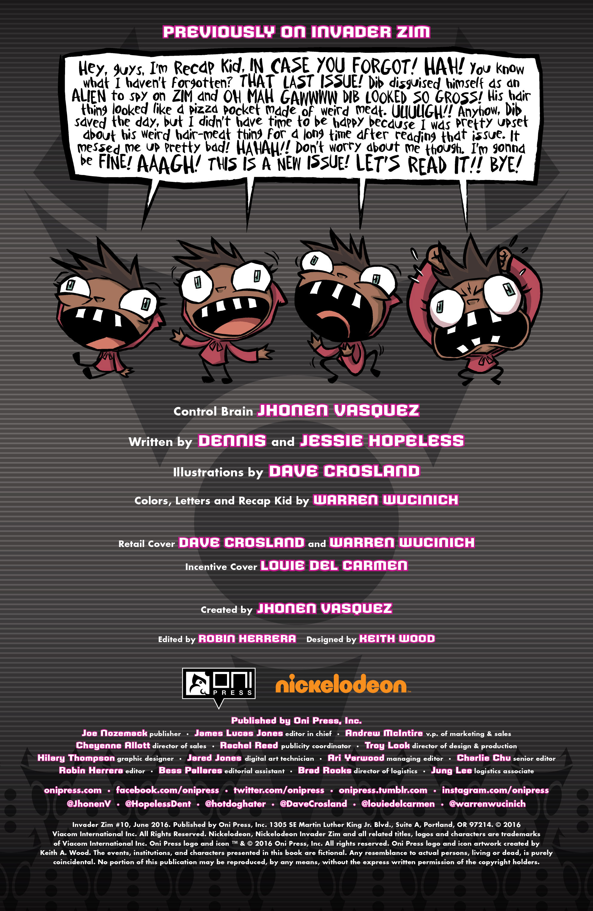 Read online Invader Zim comic -  Issue #10 - 2