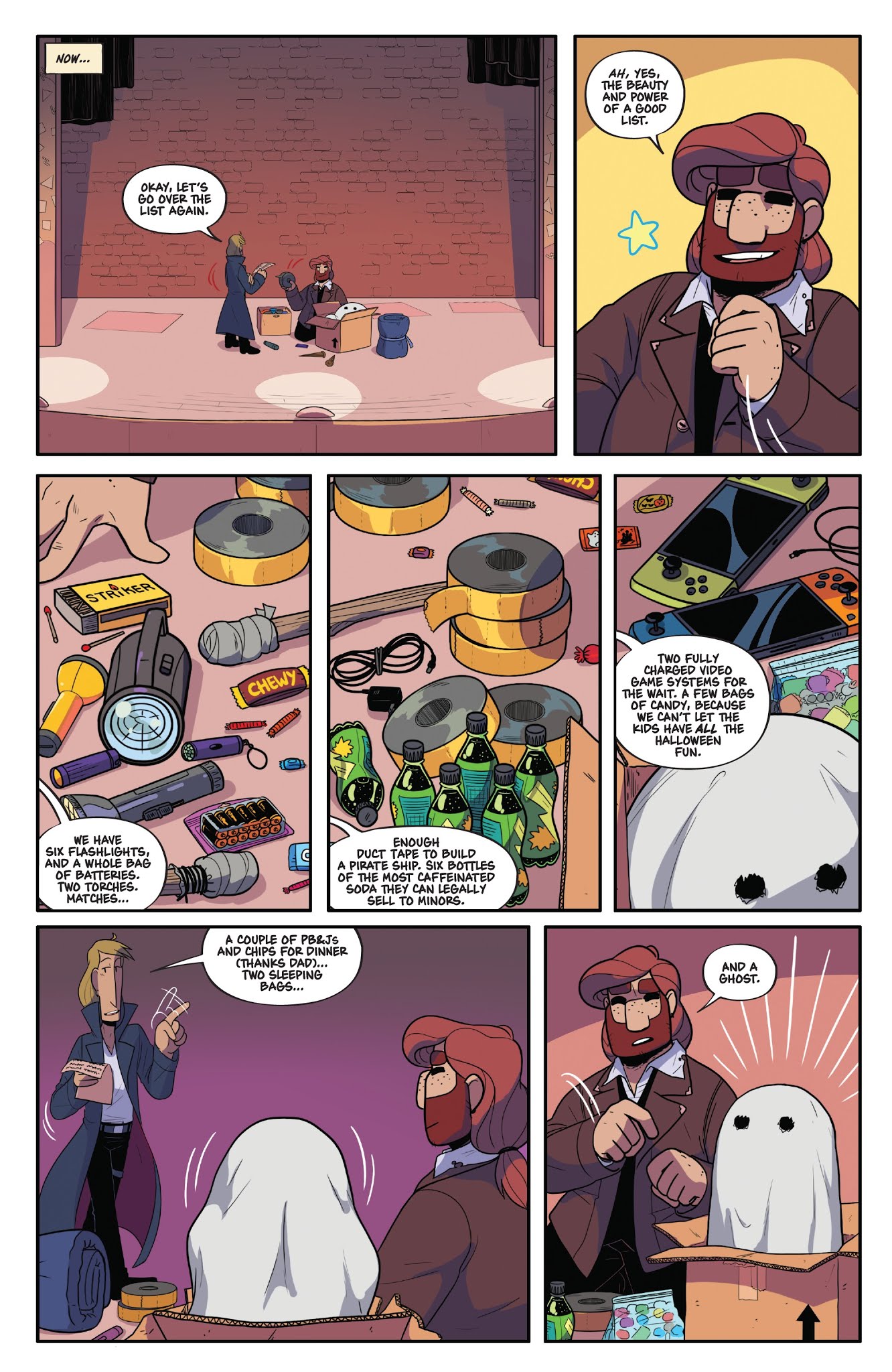 Read online The Backstagers Halloween Intermission comic -  Issue # Full - 15