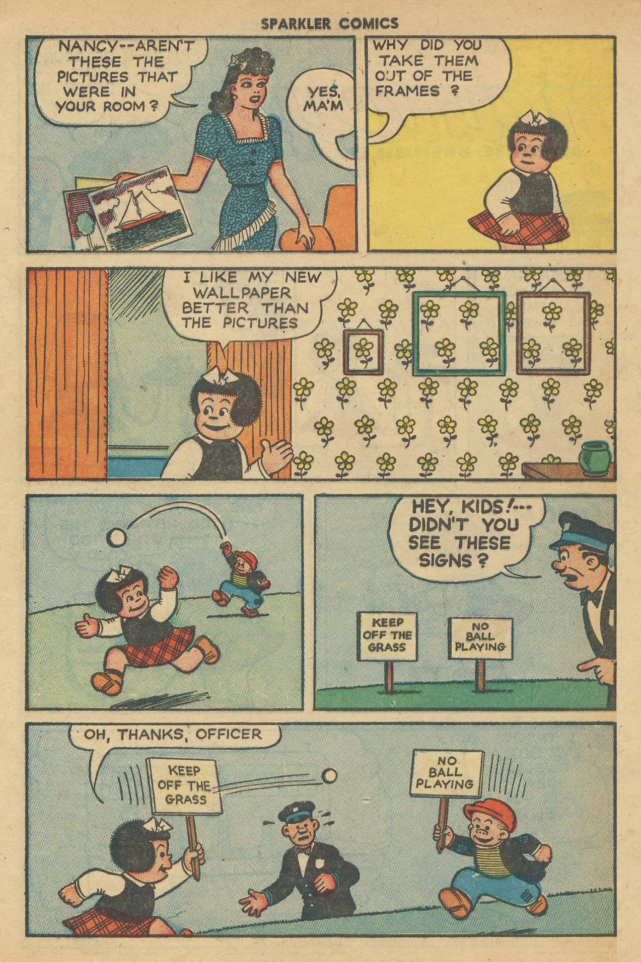 Read online Sparkler Comics comic -  Issue #101 - 32