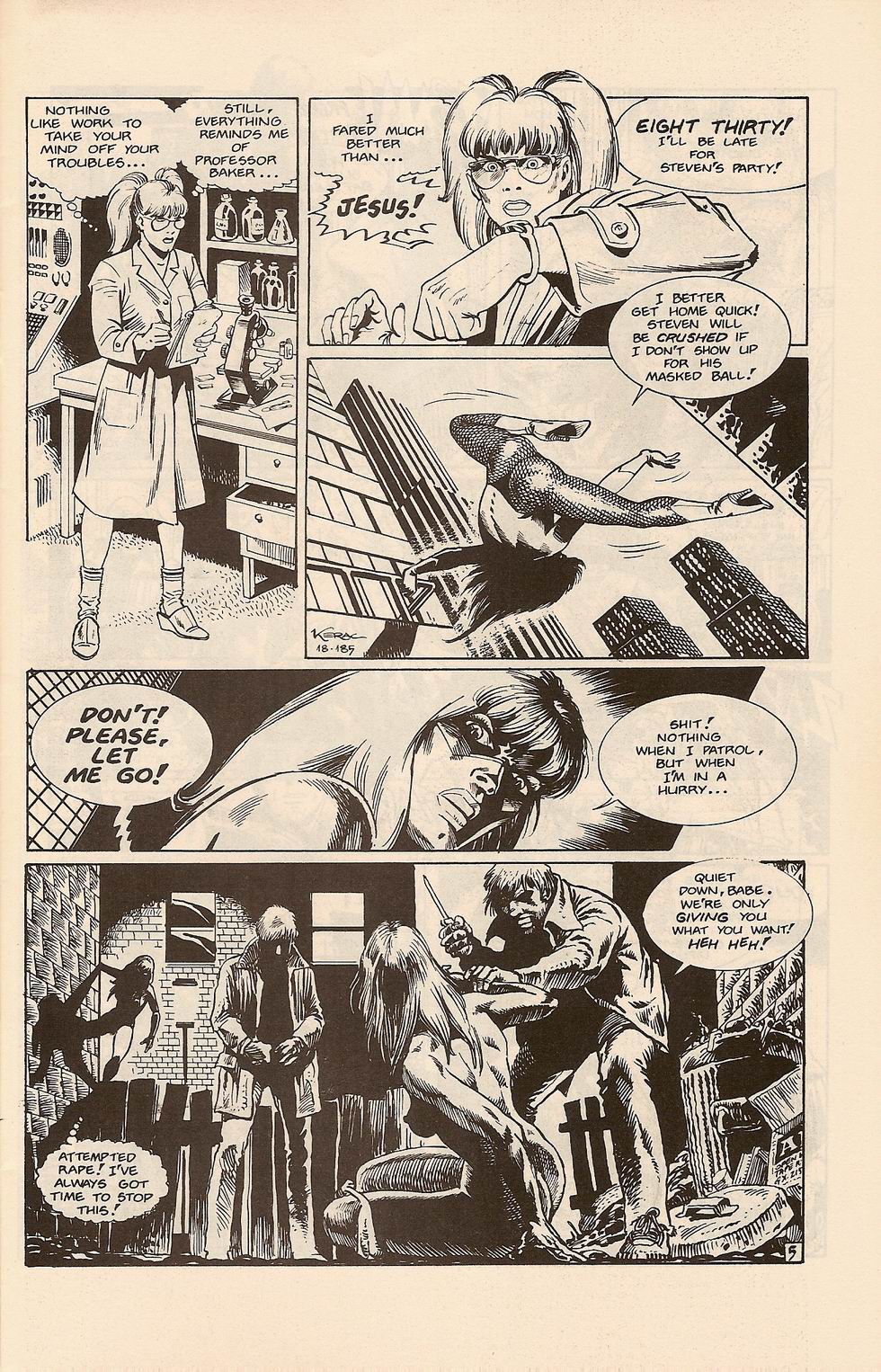 Read online Cat Claw comic -  Issue #7 - 7