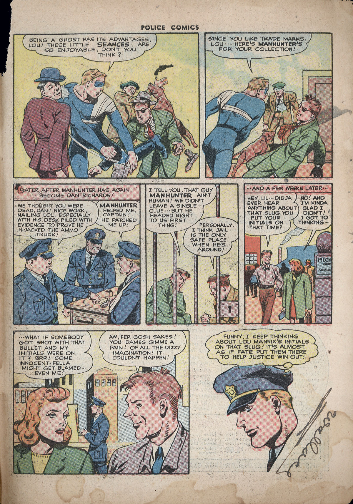 Read online Police Comics comic -  Issue #72 - 49
