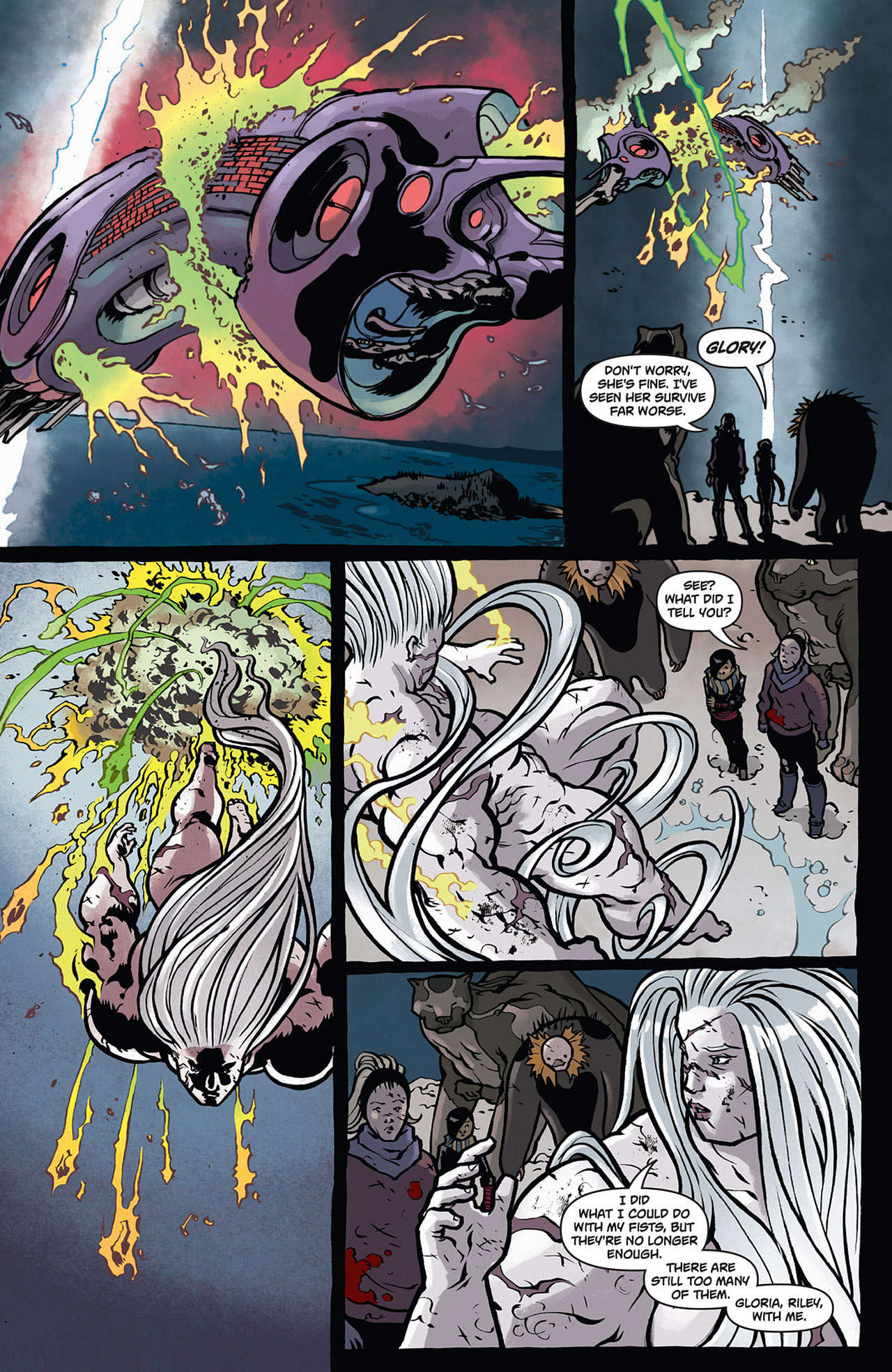 Read online Glory comic -  Issue #28 - 8