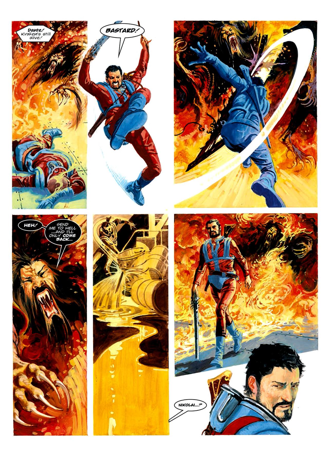 Read online Nikolai Dante comic -  Issue # TPB 6 - 201