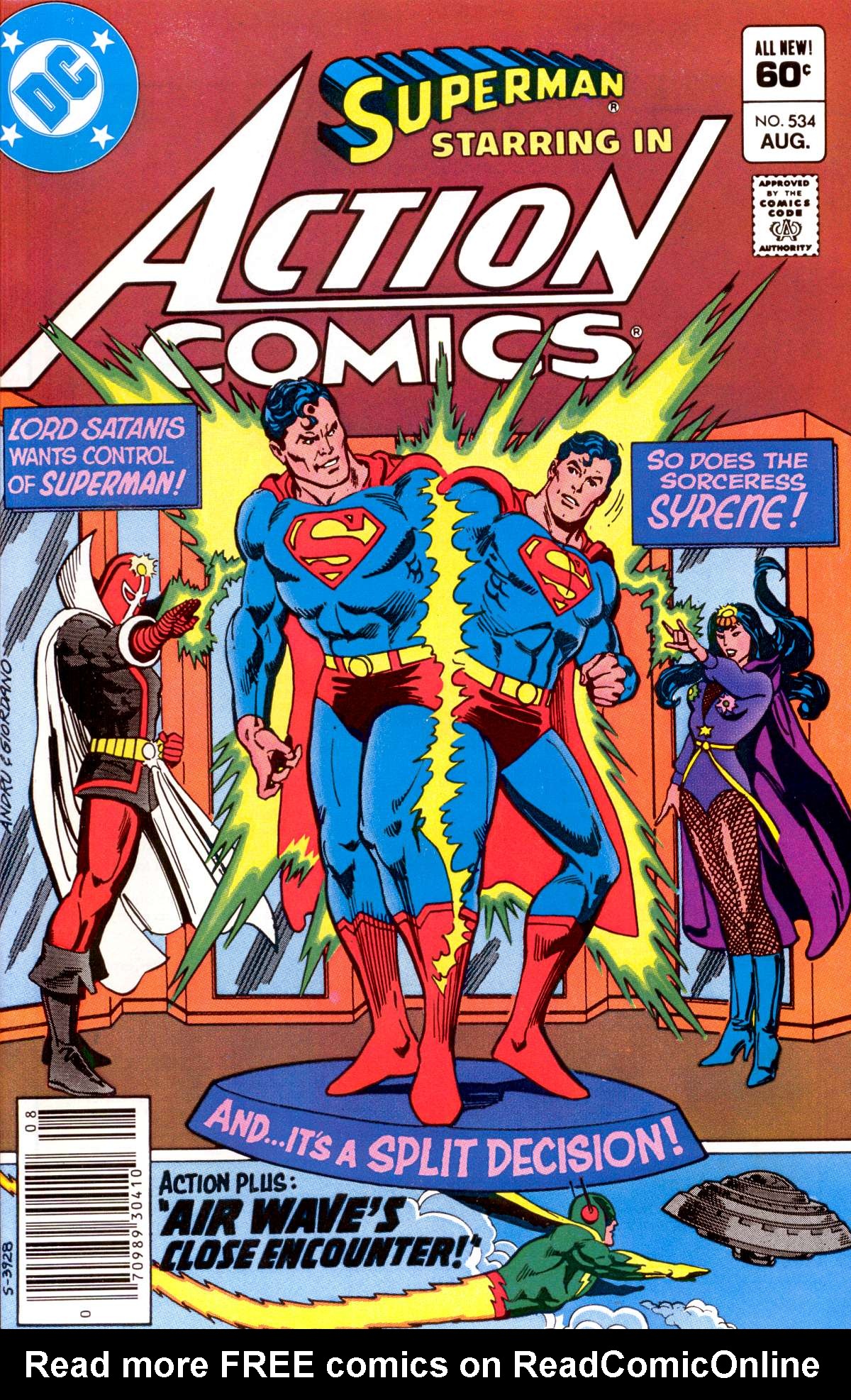 Read online Action Comics (1938) comic -  Issue #534 - 1