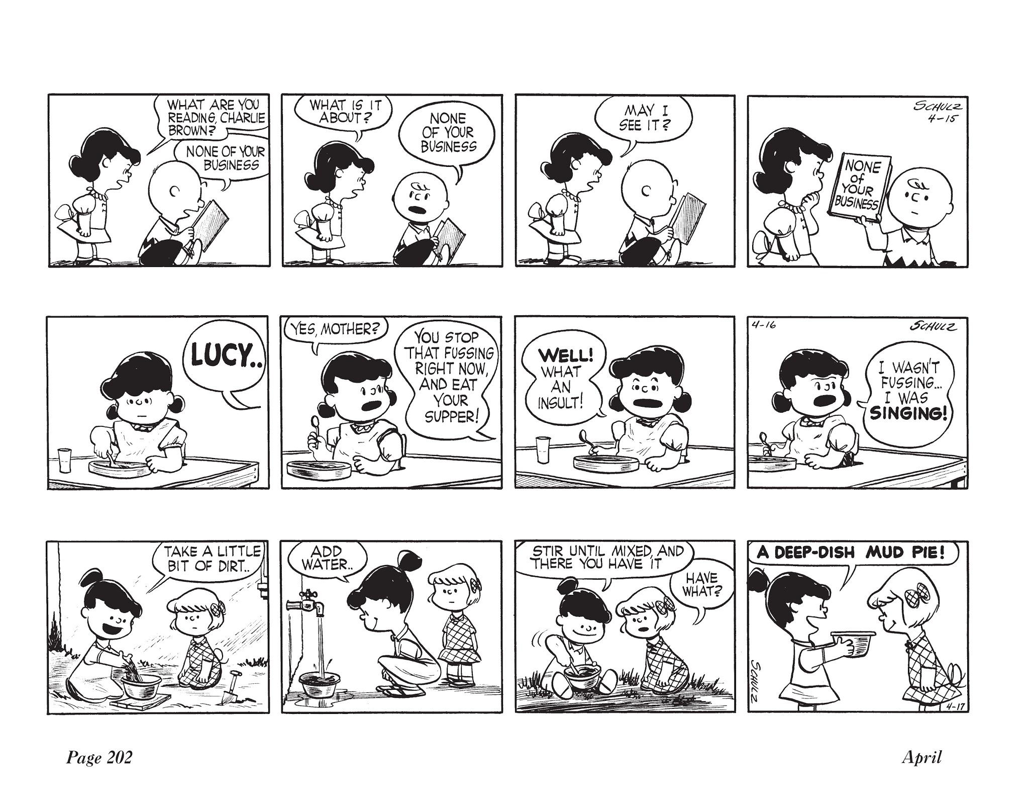 Read online The Complete Peanuts comic -  Issue # TPB 2 - 216