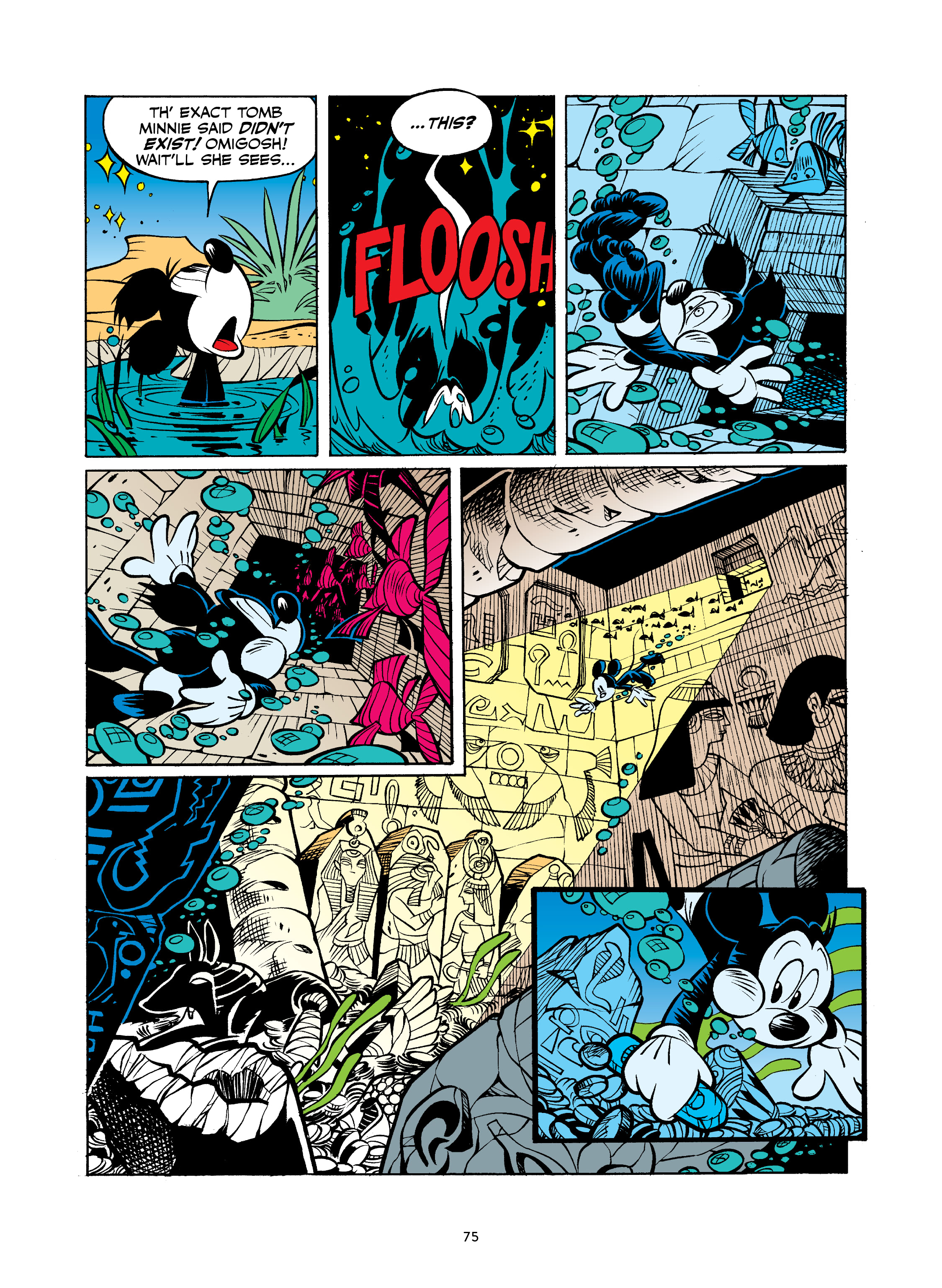 Read online Walt Disney's Mickey and Donald: "For Whom the Doorbell Tolls" and Other Tales Inspired by Hemingway comic -  Issue # TPB (Part 1) - 76