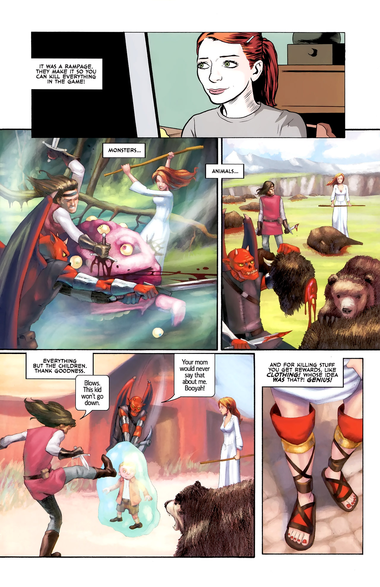 Read online The Guild comic -  Issue #1 - 20