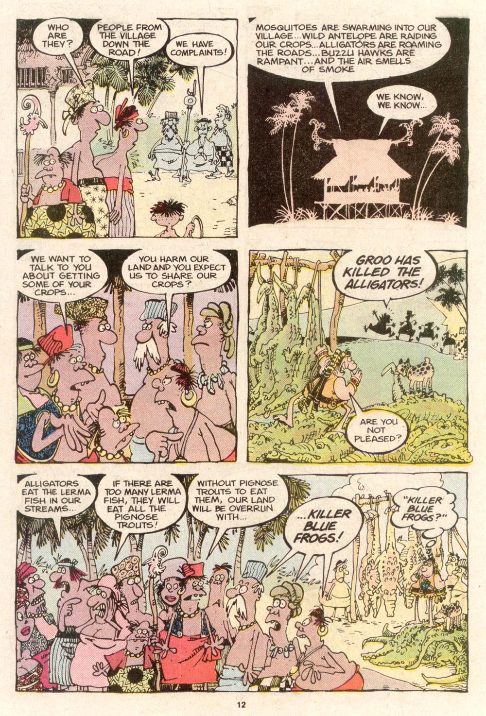 Read online Sergio Aragonés Groo the Wanderer comic -  Issue #55 - 12