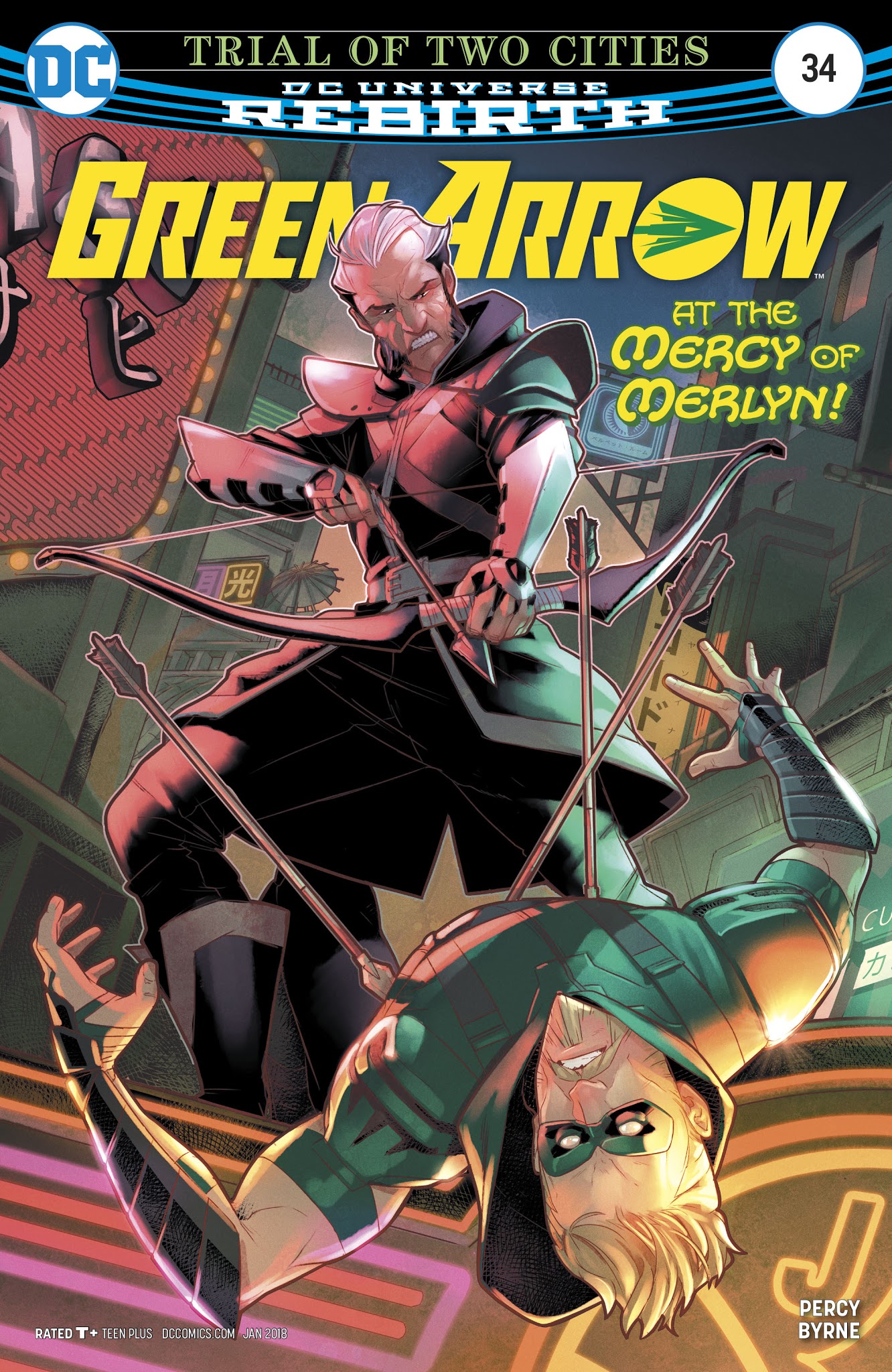 Read online Green Arrow (2016) comic -  Issue #34 - 1
