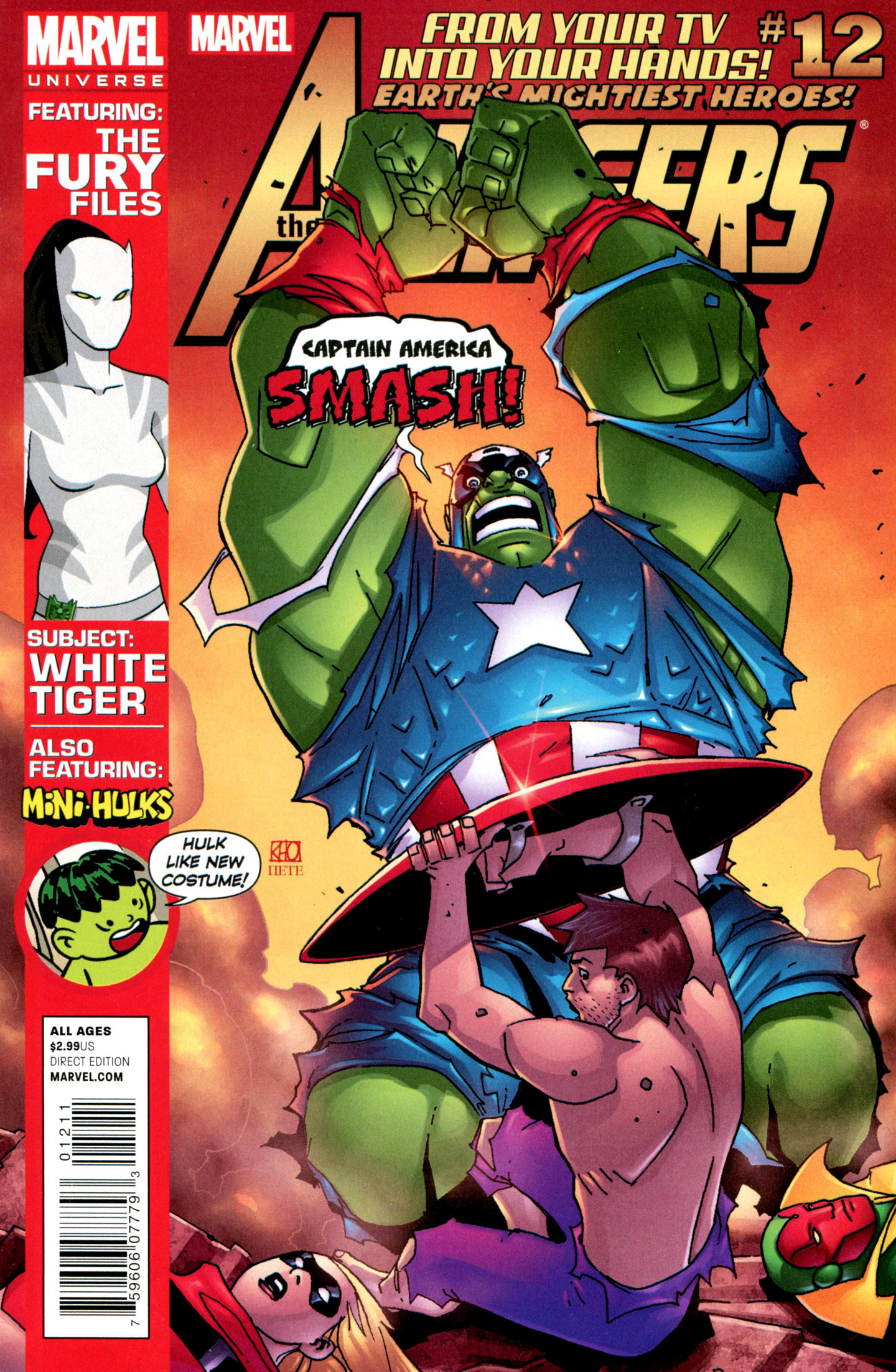 Read online Marvel Universe Avengers Earth's Mightiest Heroes comic -  Issue #12 - 1