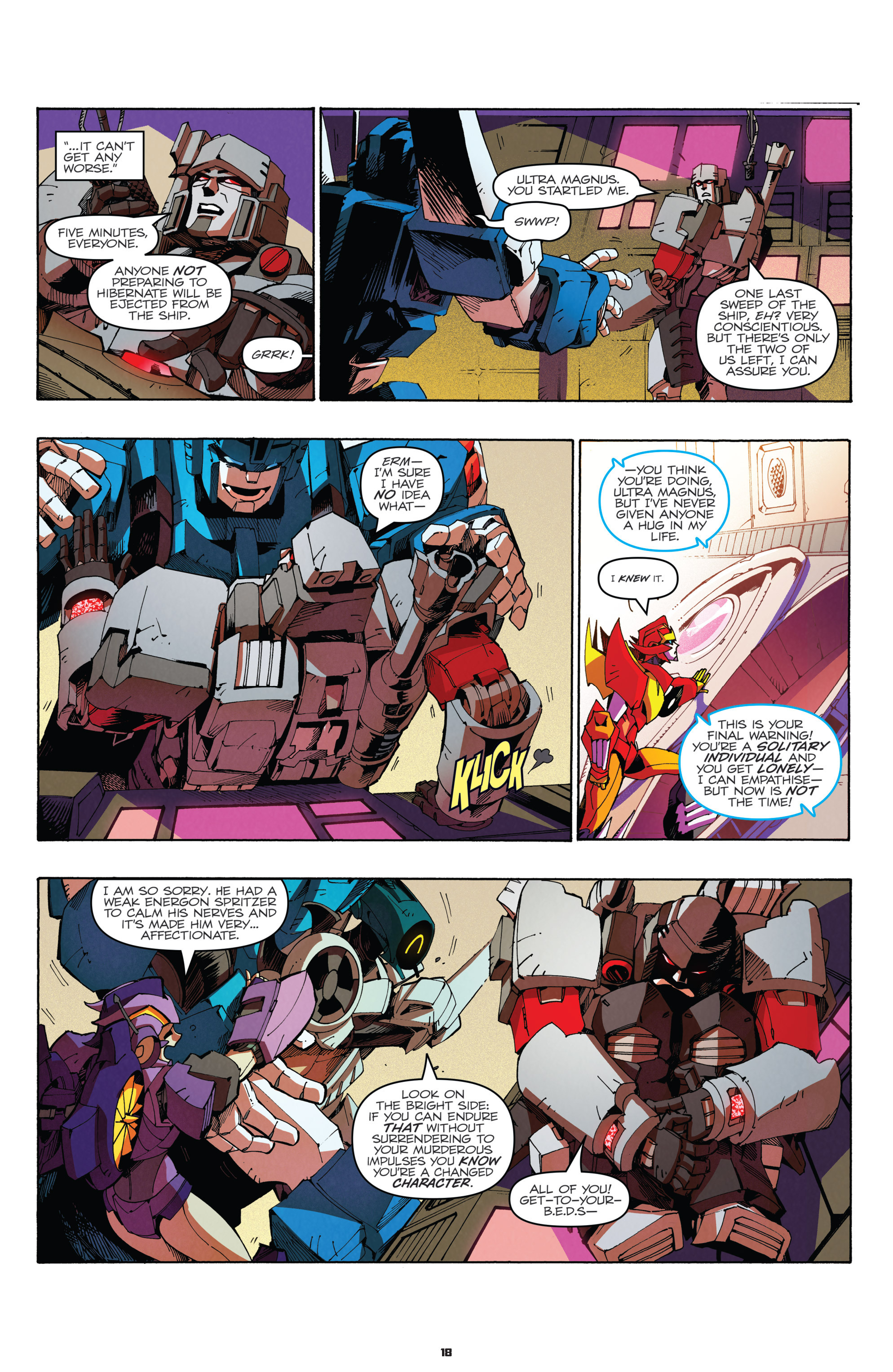 Read online Transformers: Holiday Special comic -  Issue # Full - 20