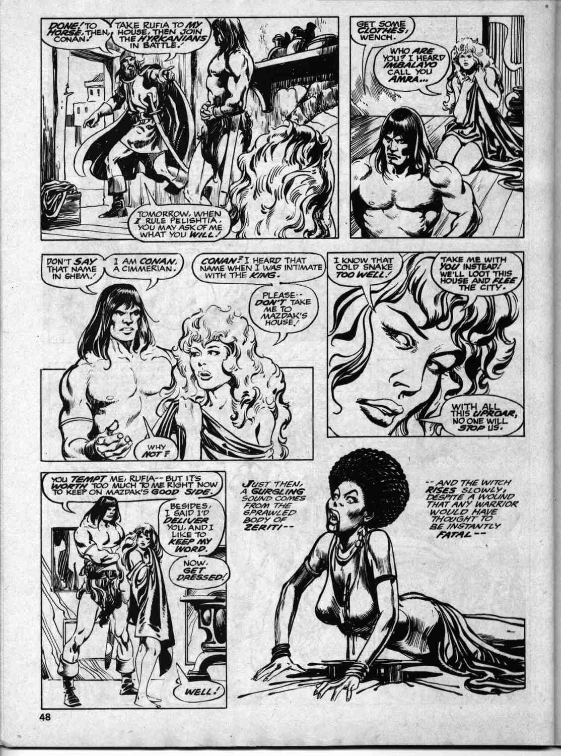 The Savage Sword Of Conan issue 36 - Page 48