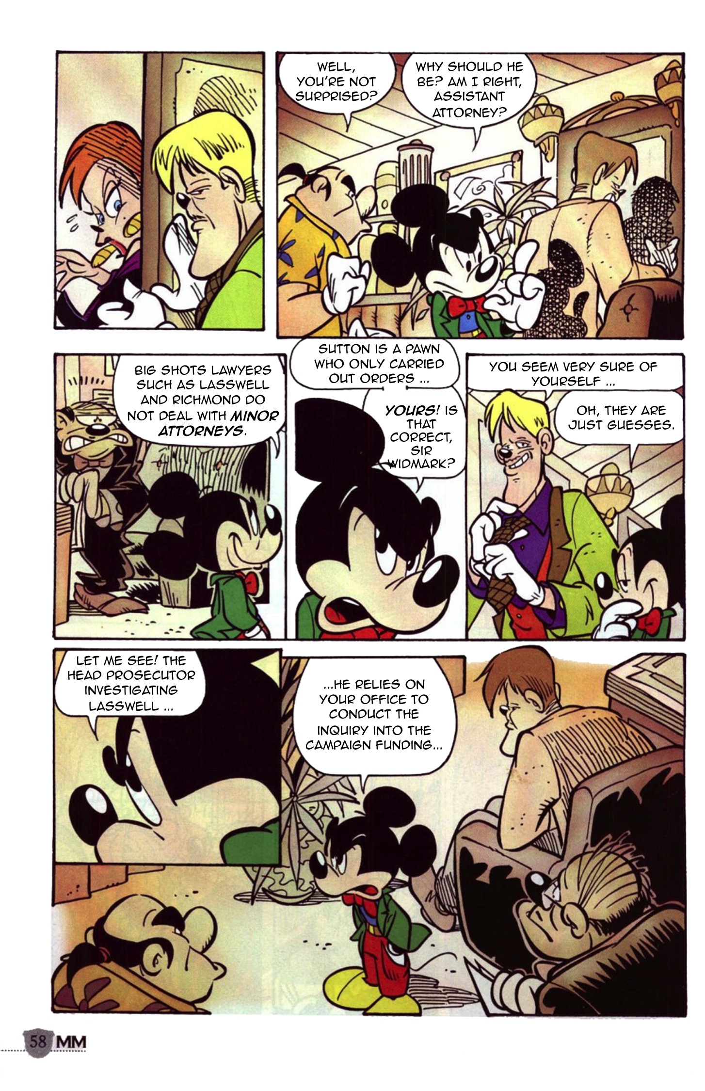 Read online Mickey Mouse Mystery Magazine comic -  Issue #2 - 58