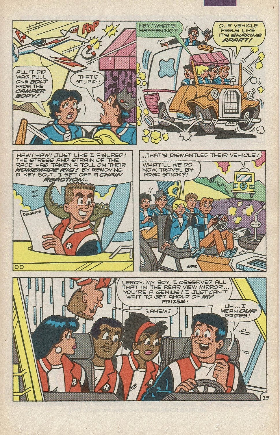 Read online Archie's R/C Racers comic -  Issue #10 - 23