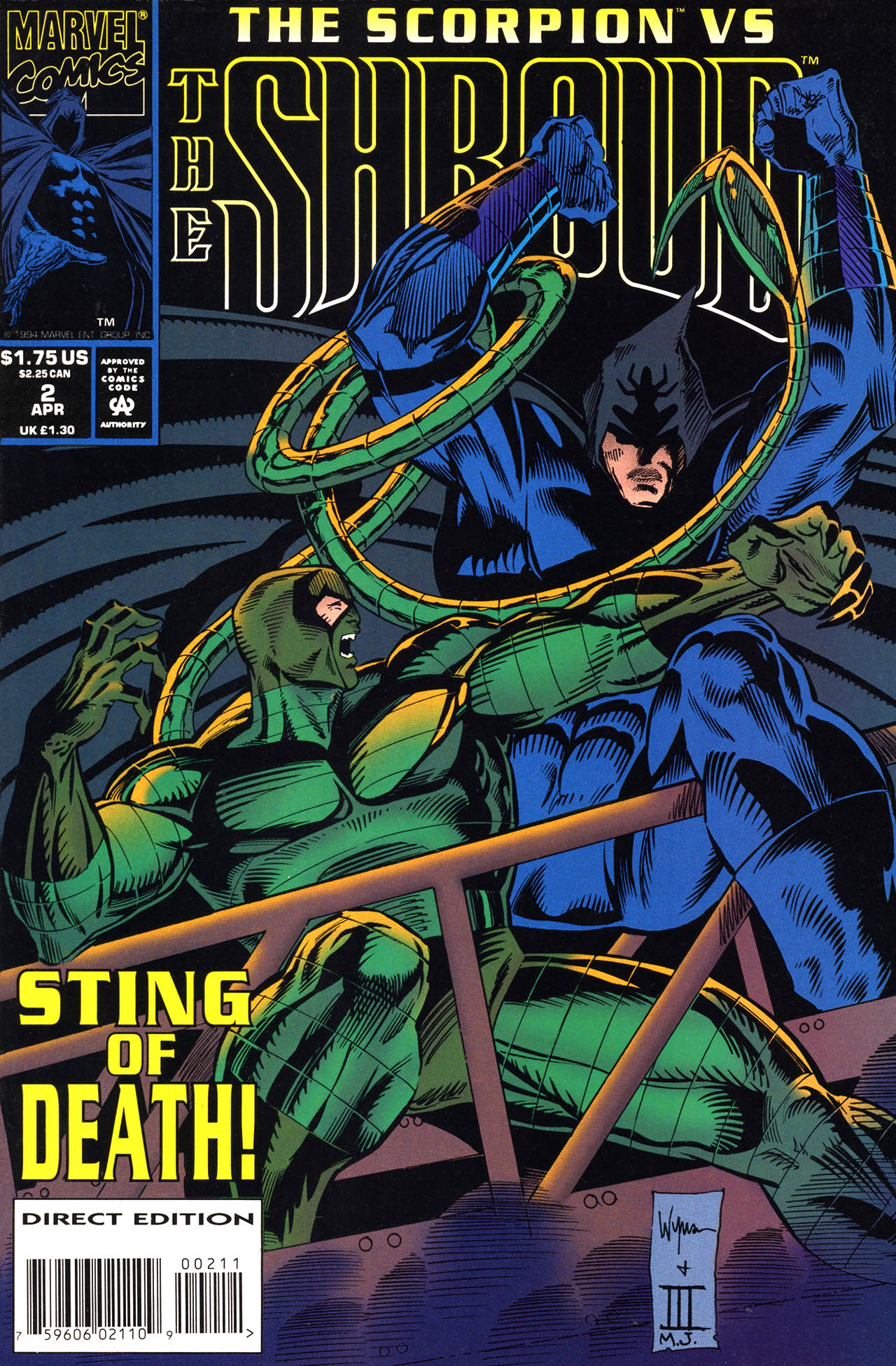 Read online The Shroud comic -  Issue #2 - 1