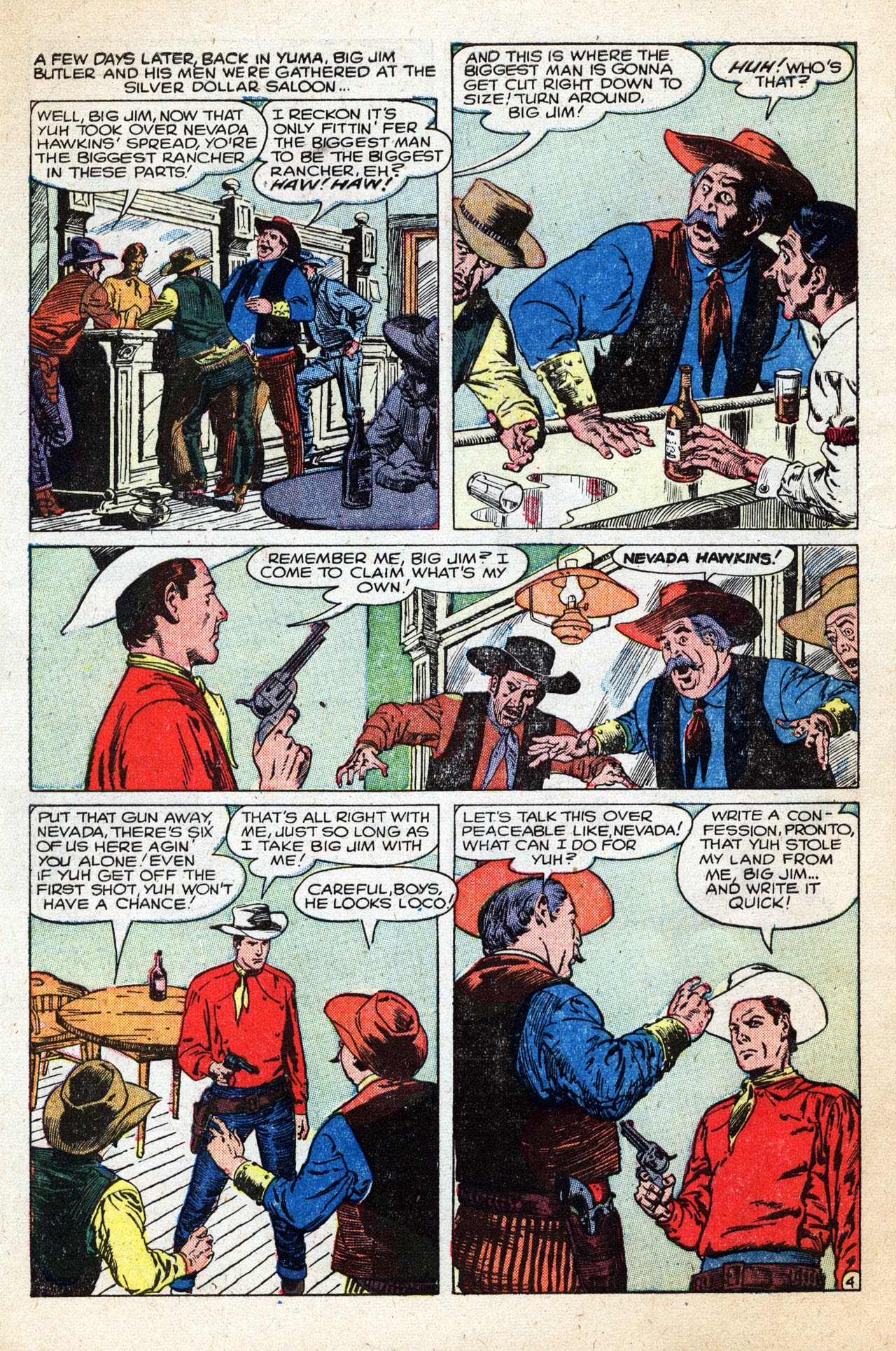 Read online Western Gunfighters (1956) comic -  Issue #21 - 6