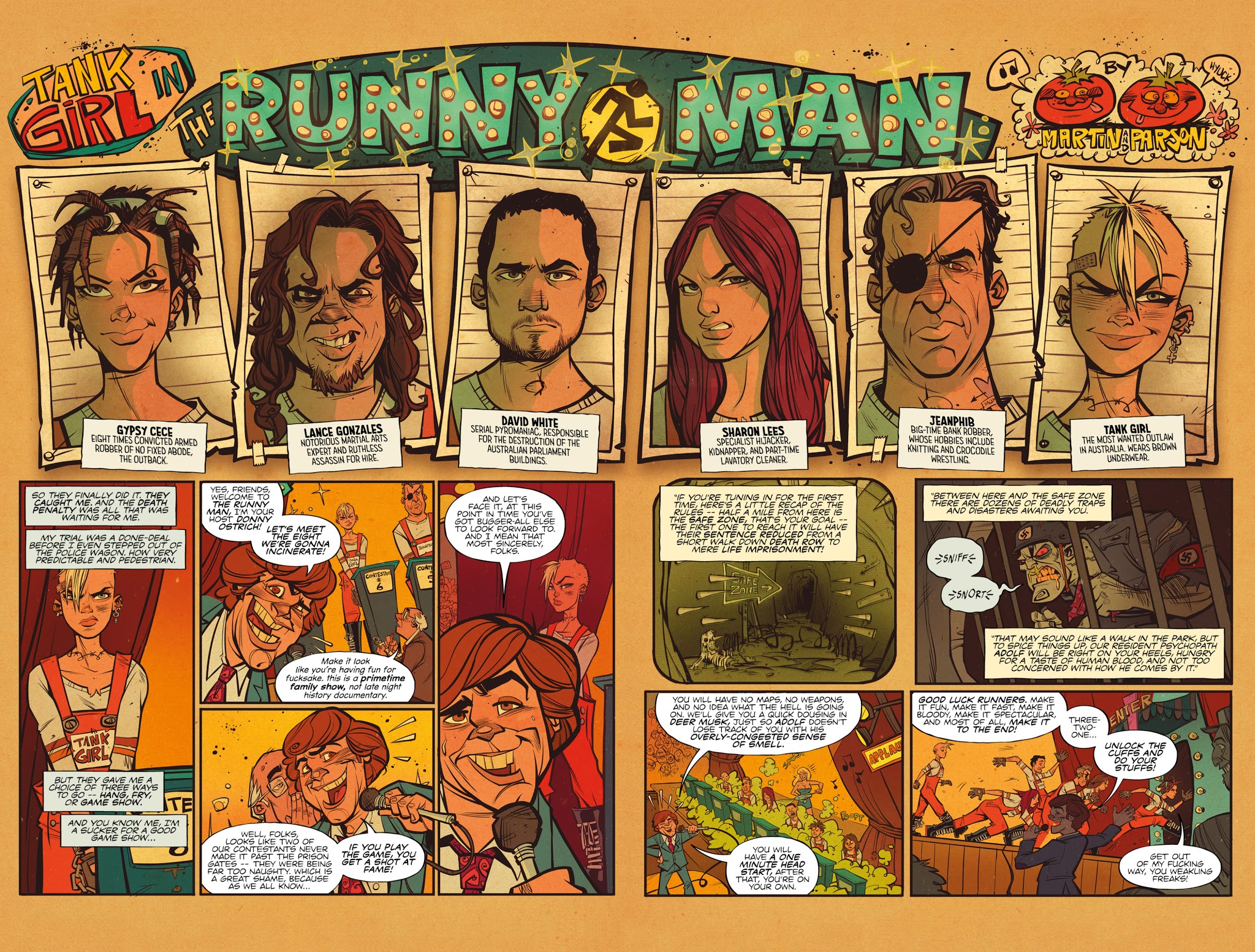 Read online Tank Girl: 21st Century Tank Girl comic -  Issue #1 - 16