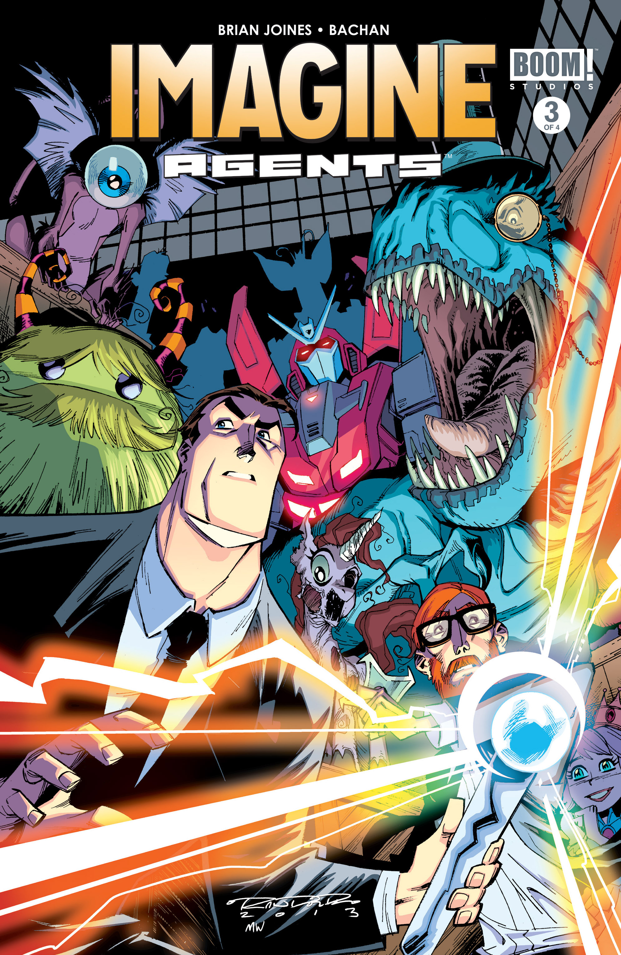 Read online Imagine Agents comic -  Issue #3 - 1