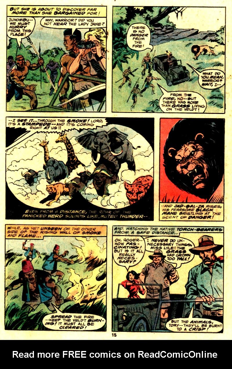 Read online Tarzan (1977) comic -  Issue #24 - 10