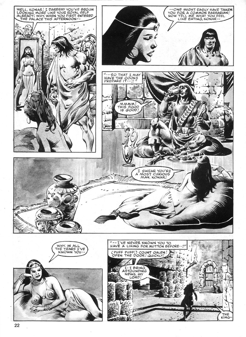 Read online The Savage Sword Of Conan comic -  Issue #93 - 22