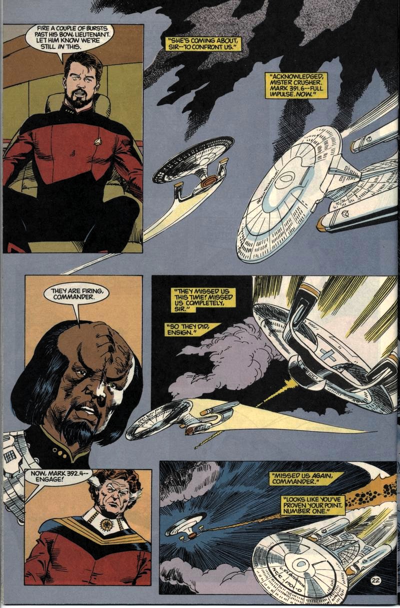 Read online Star Trek: The Next Generation (1989) comic -  Issue #11 - 22